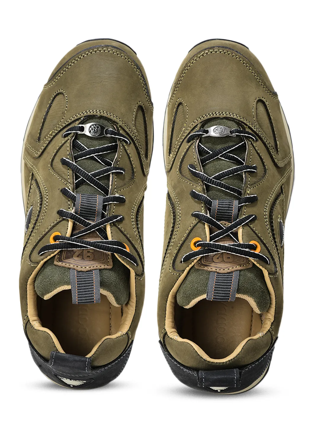 Olive green Sneakers for men - Thumbnail 5