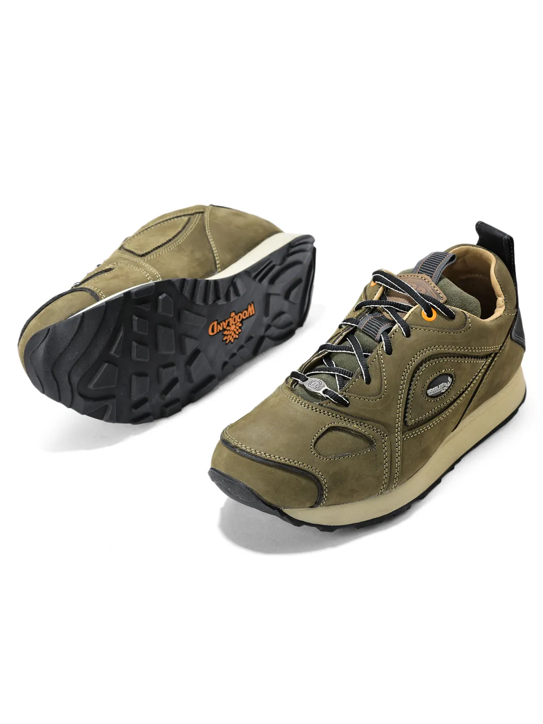 Olive green Sneakers for men - Thumbnail 6