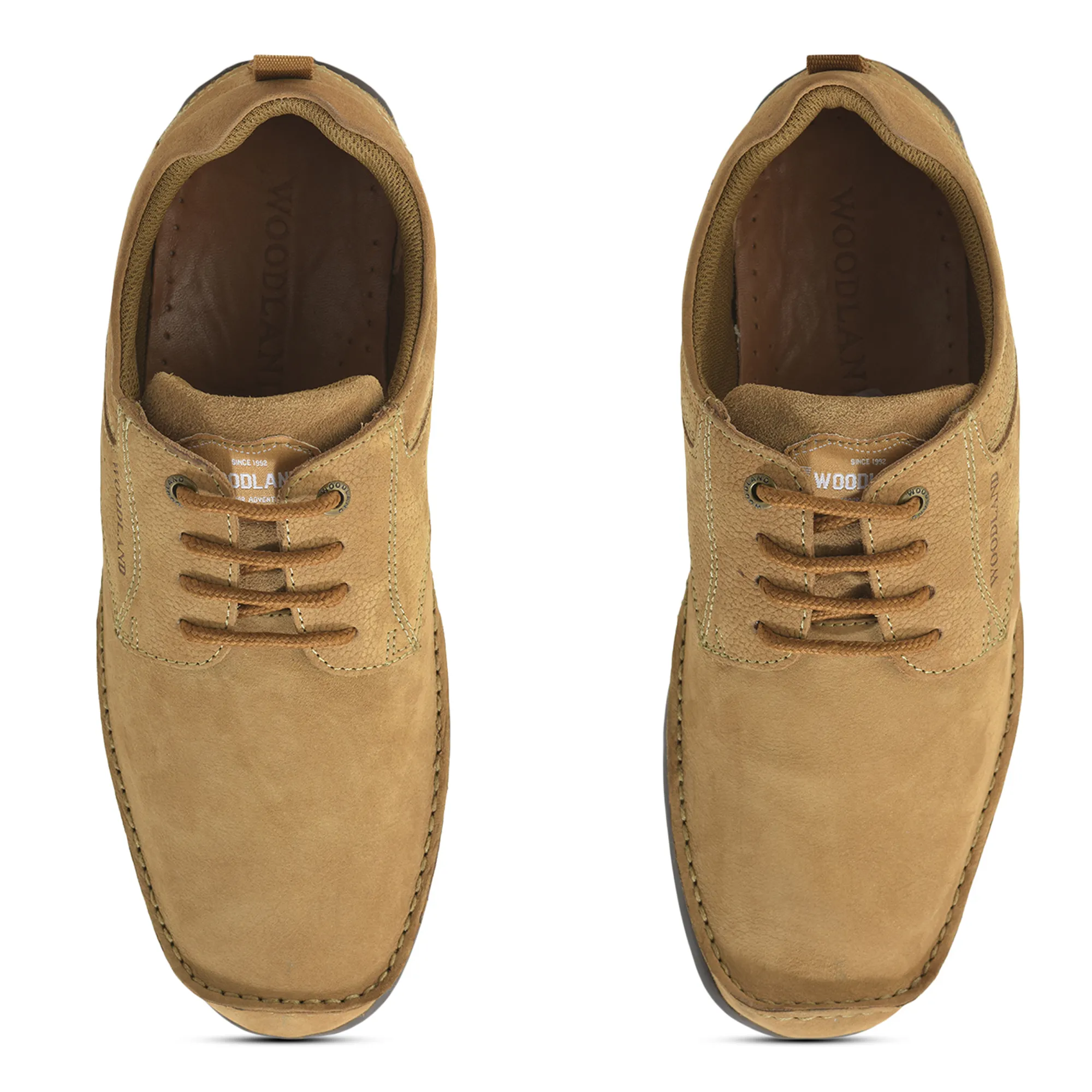 Woodland Men’S Camel Nubuk Casual Shoes - Thumbnail 5