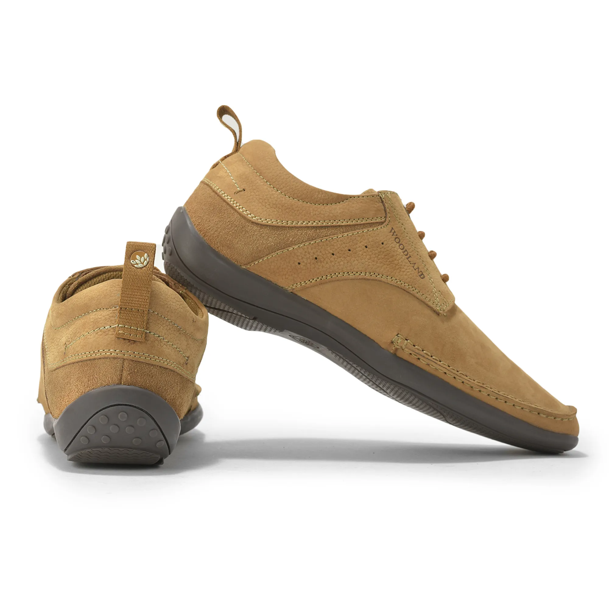 Woodland Men’S Camel Nubuk Casual Shoes - Thumbnail 10