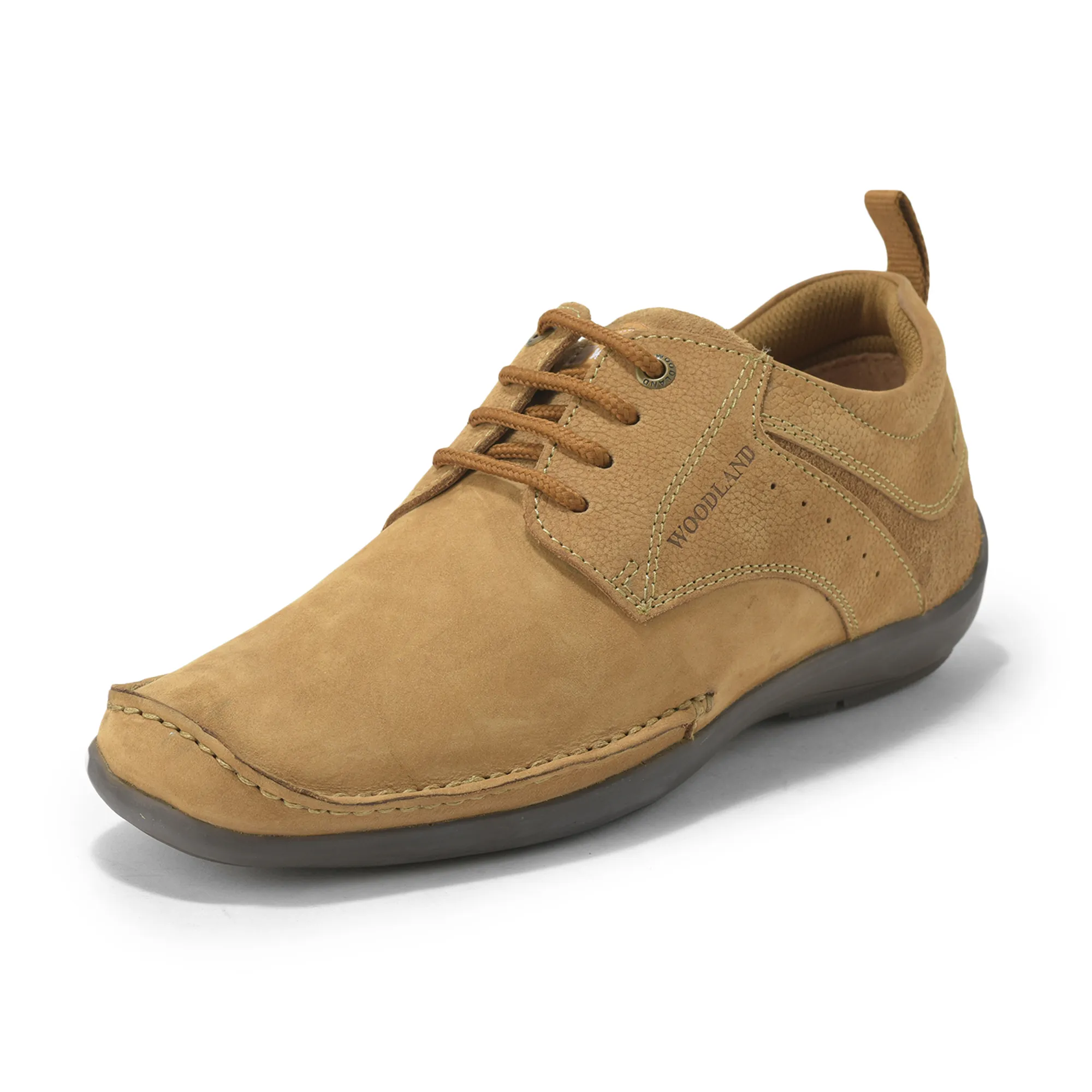 Woodland Men’S Camel Nubuk Casual Shoes - Thumbnail 11