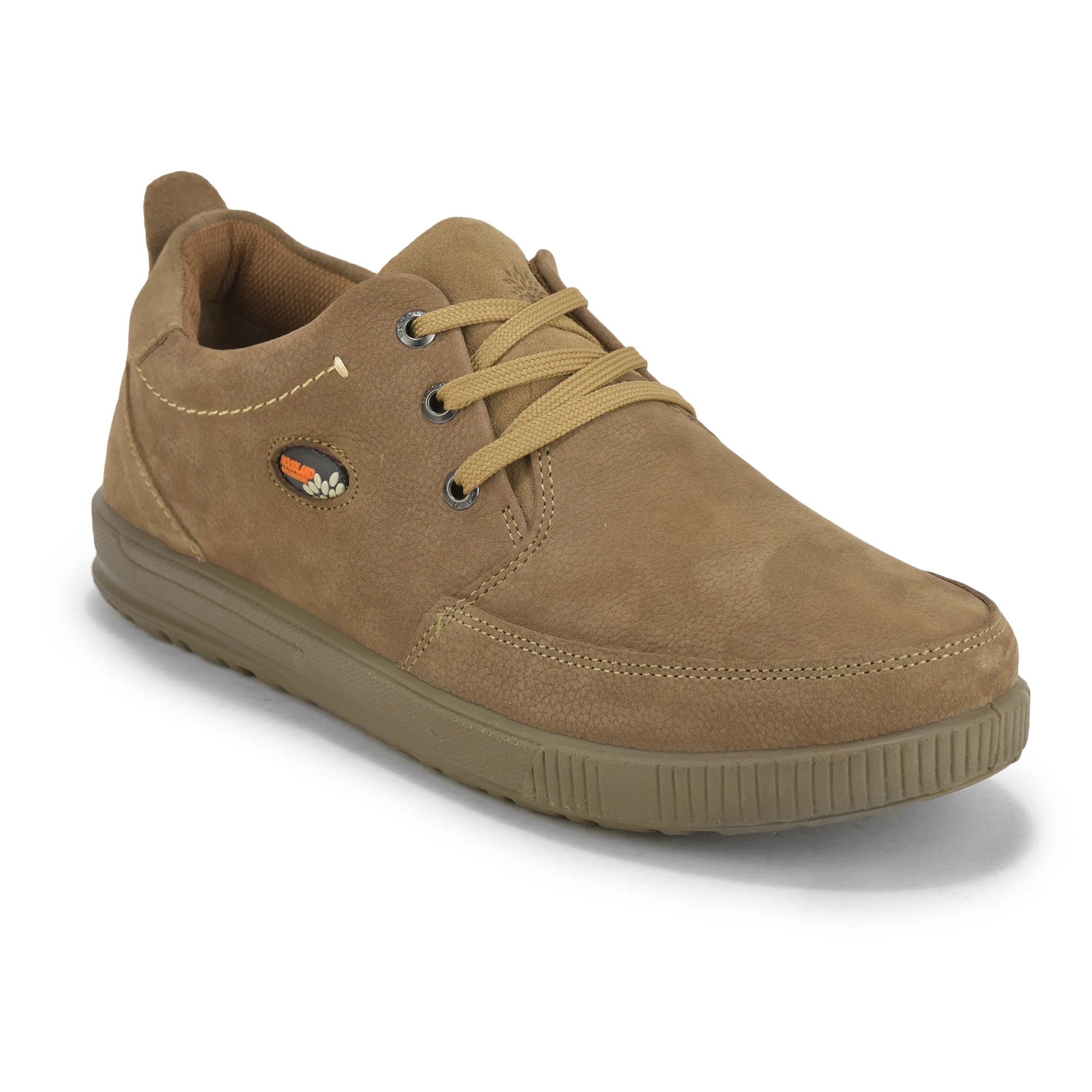Woodland Men'S Camel Nubuk Casual Shoes - Thumbnail 3
