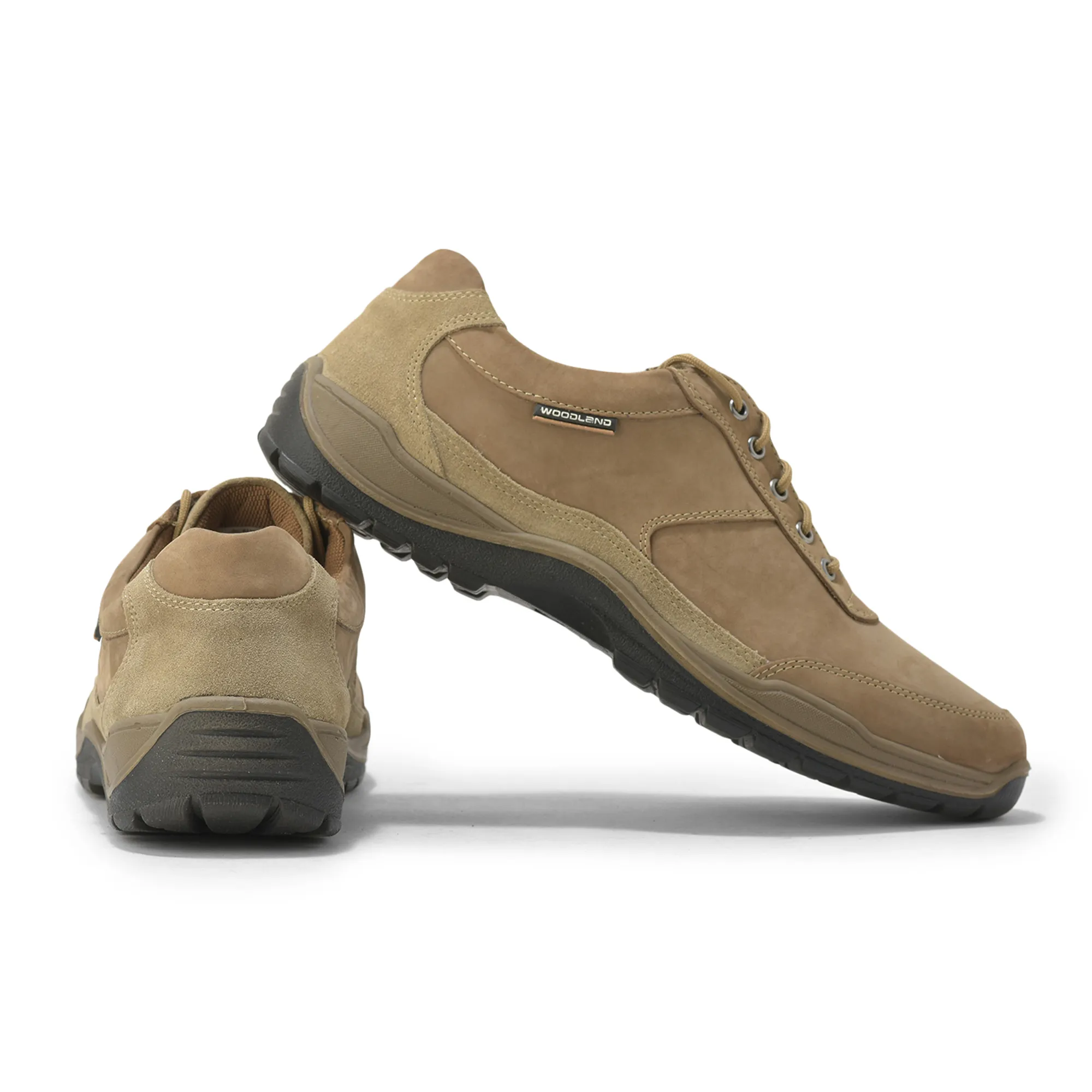 Woodland Men’S Khaki Nubuk Casual Shoes - Thumbnail 10