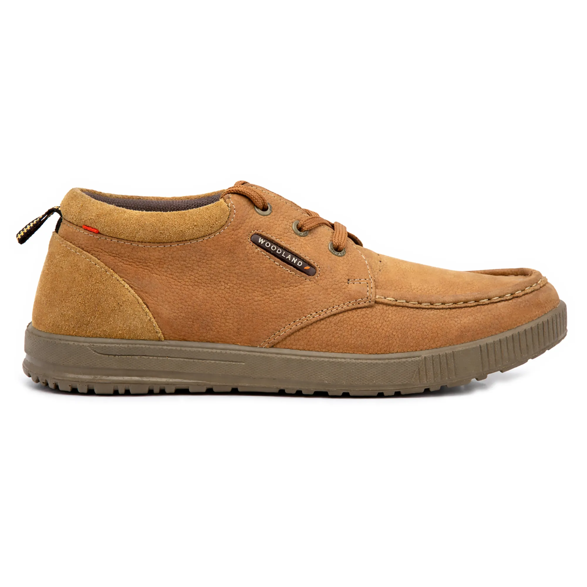 Woodland Camel Nubuk Lace Up Shoes  - Thumbnail 2