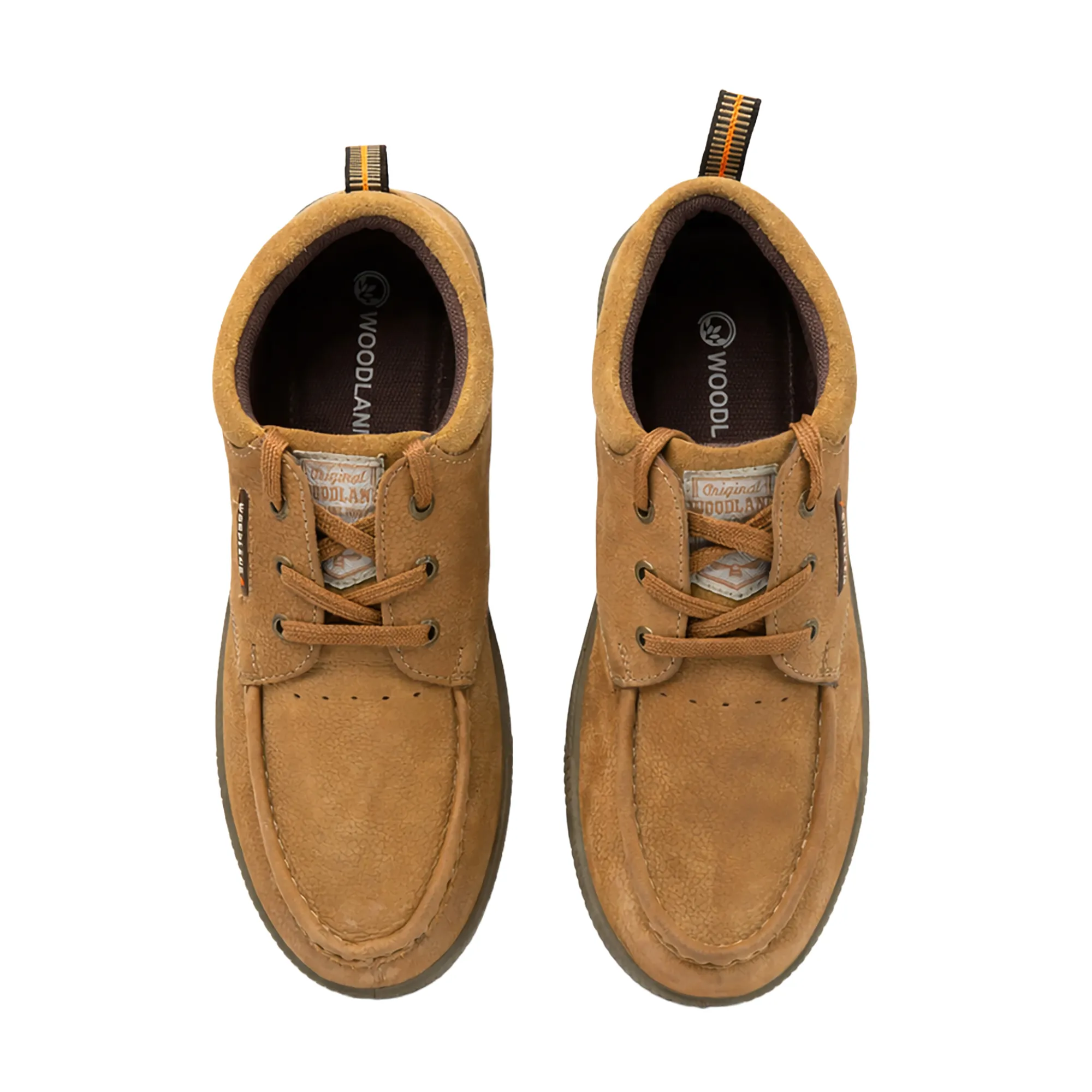 Woodland Camel Nubuk Lace Up Shoes  - Thumbnail 5