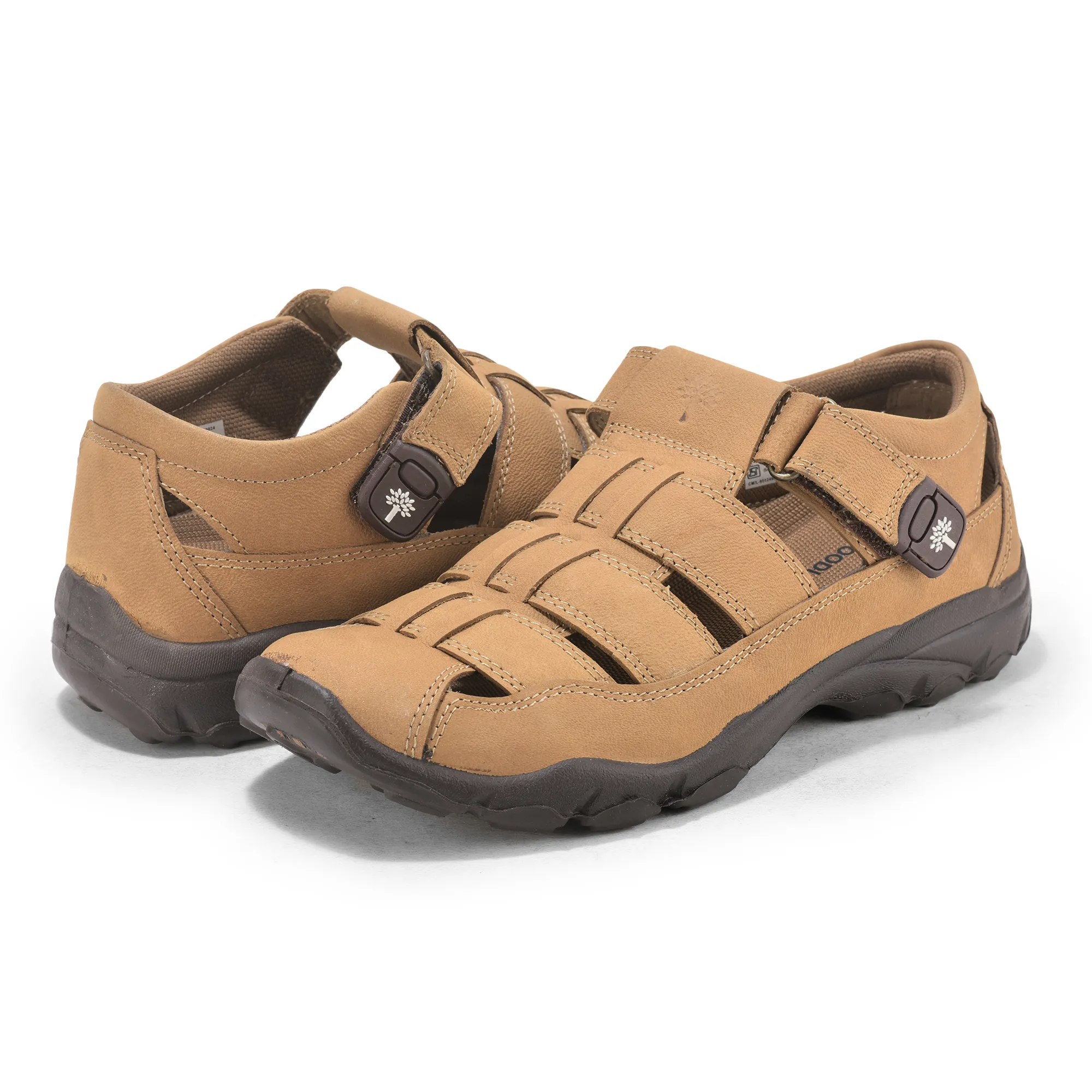 Woodland Camel Mens Sandals - Thumbnail 3
