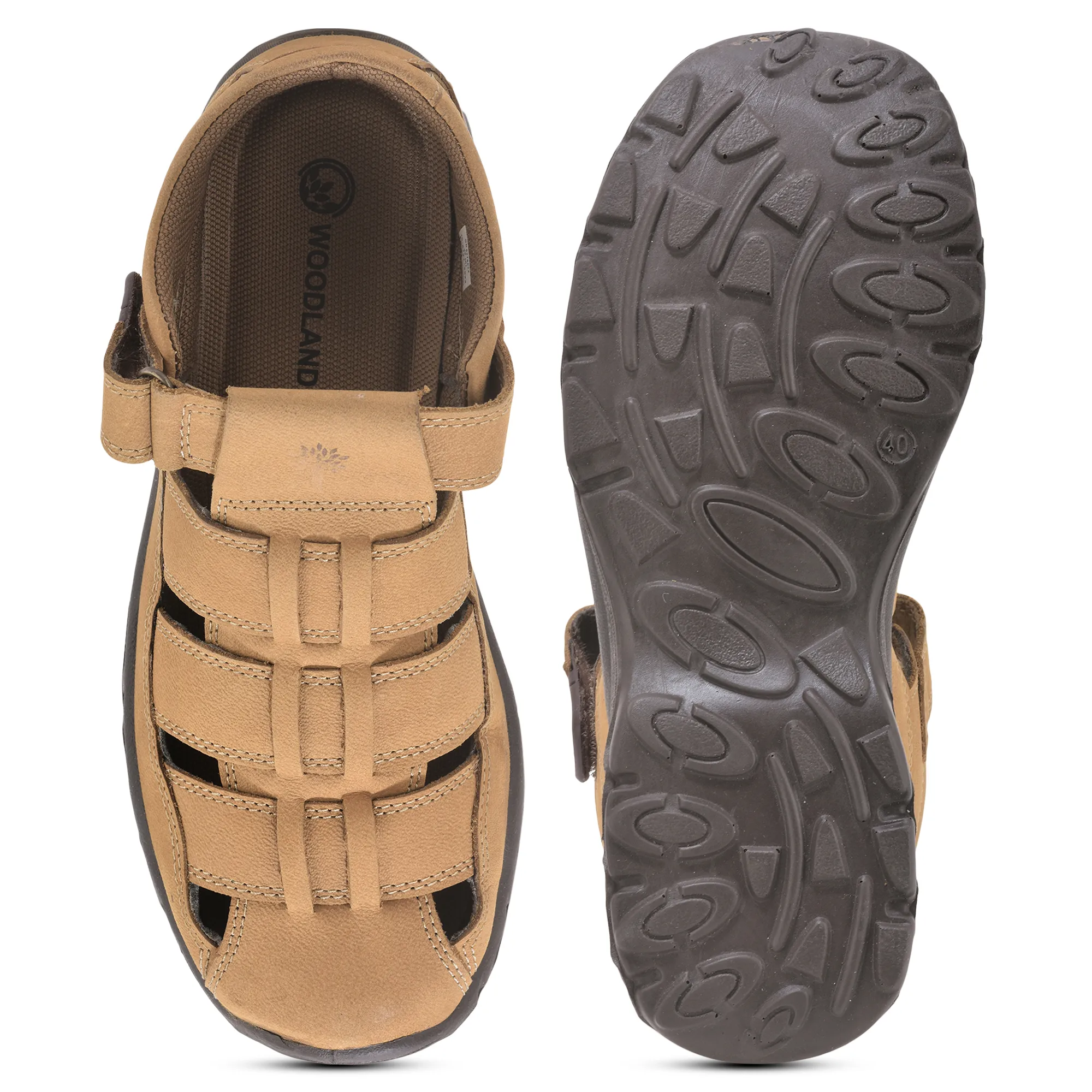 Woodland Camel Mens Sandals - Thumbnail 8