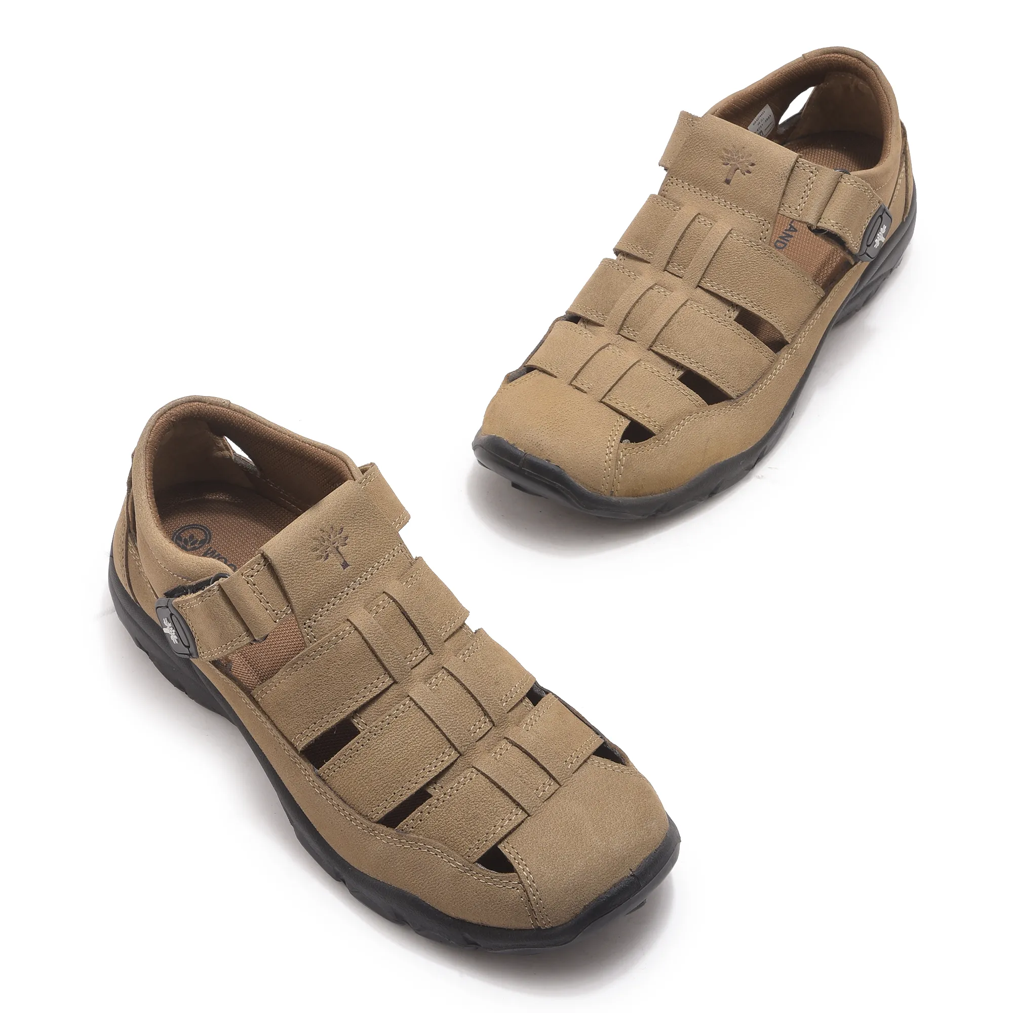 Woodland Khaki Mens Sandals - Thumbnail 2