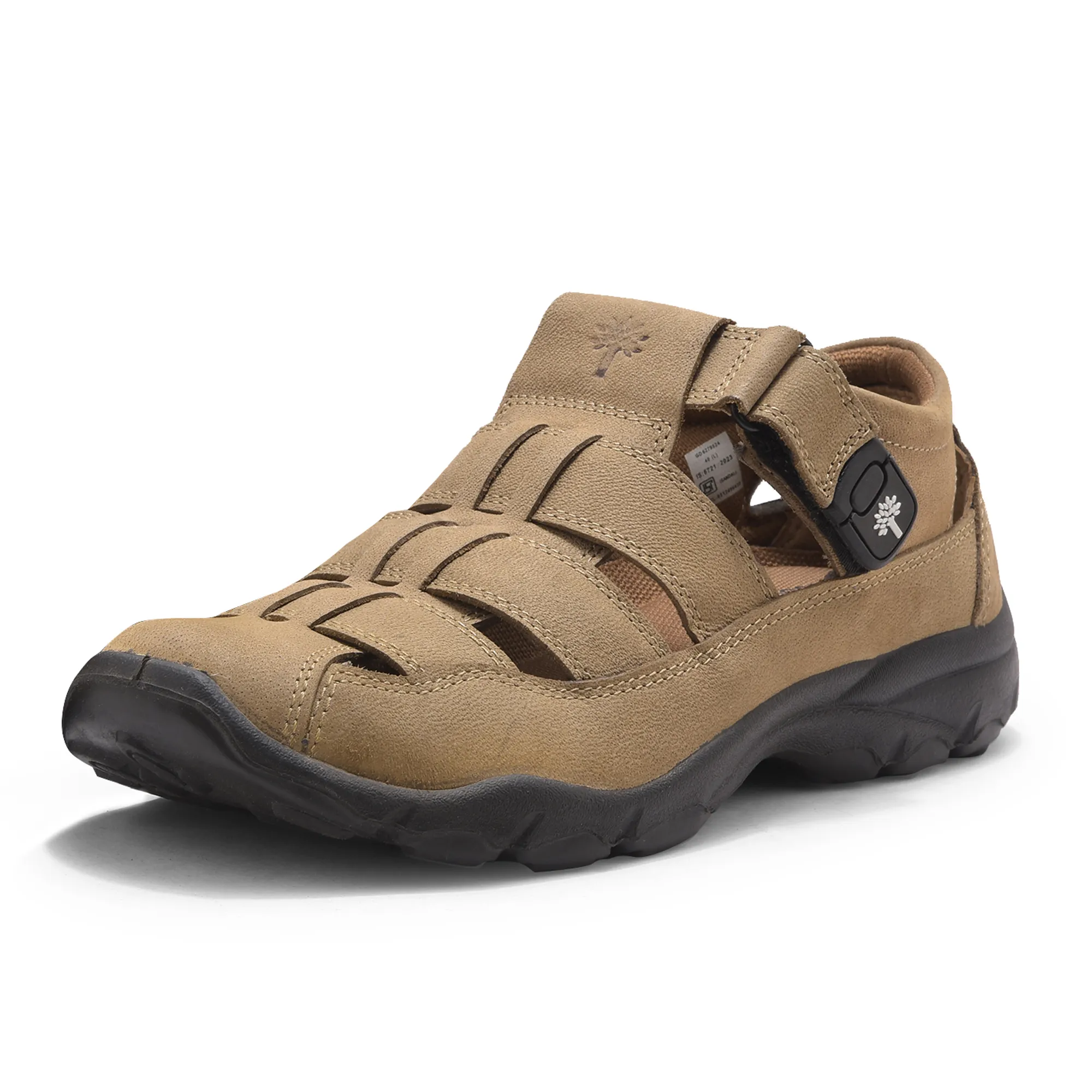 Woodland Khaki Mens Sandals - Thumbnail 4