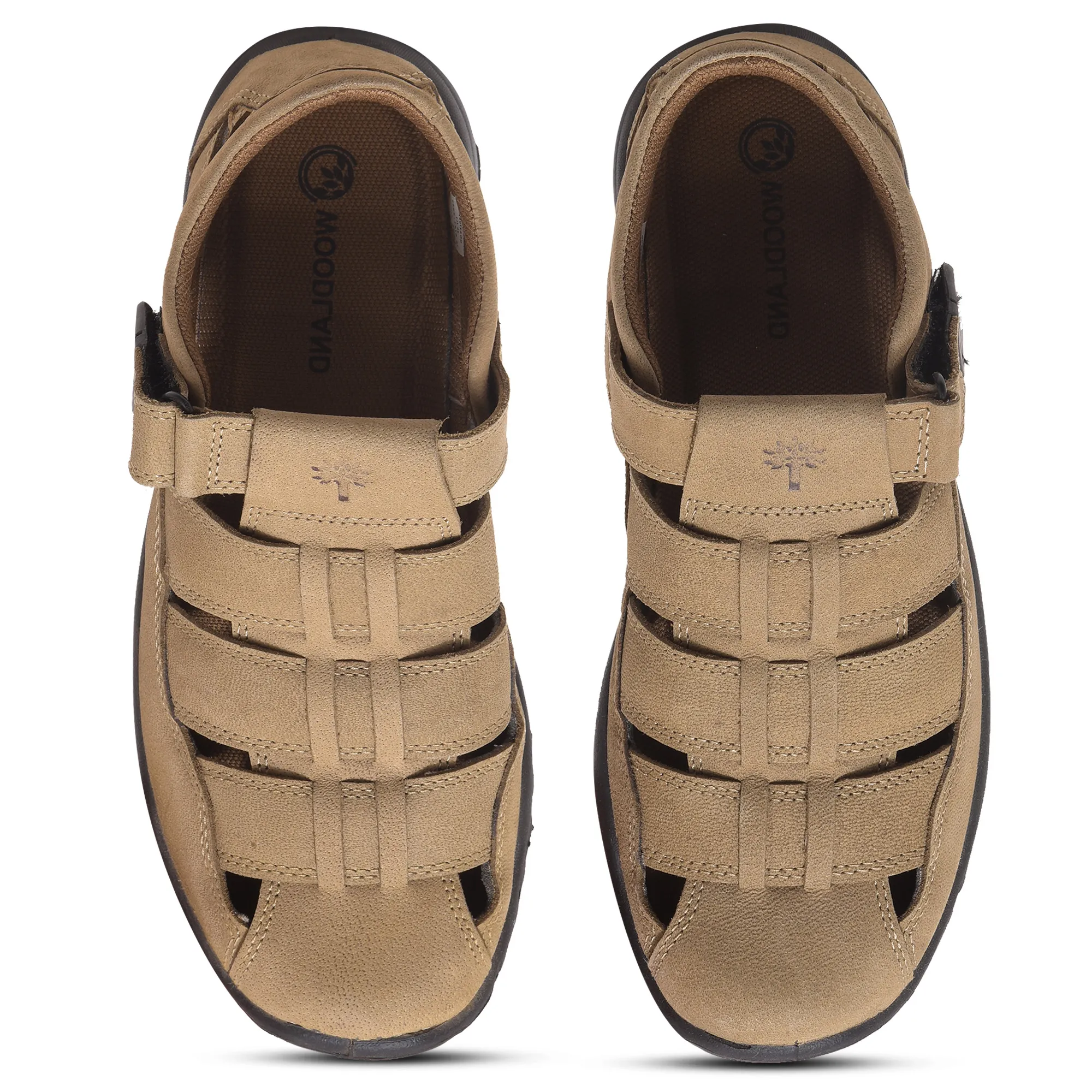 Woodland Khaki Mens Sandals - Thumbnail 5