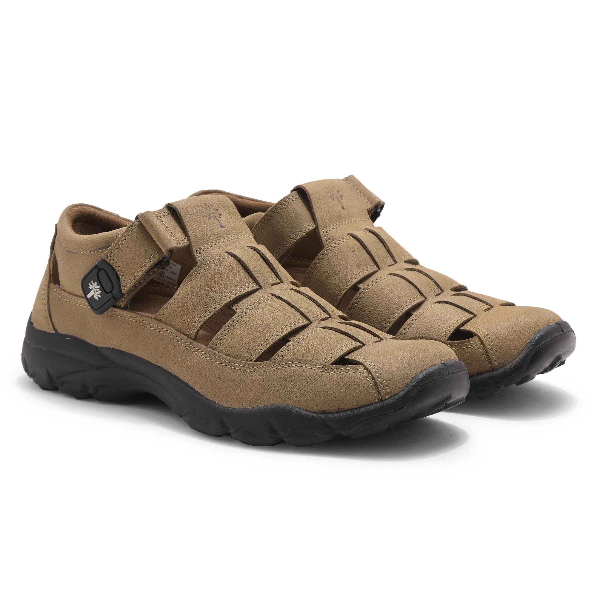 Woodland Khaki Mens Sandals - Thumbnail 8