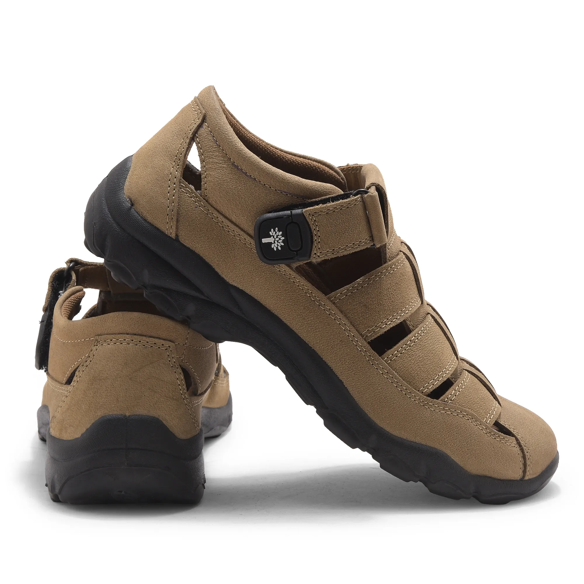 Woodland Khaki Mens Sandals - Thumbnail 11