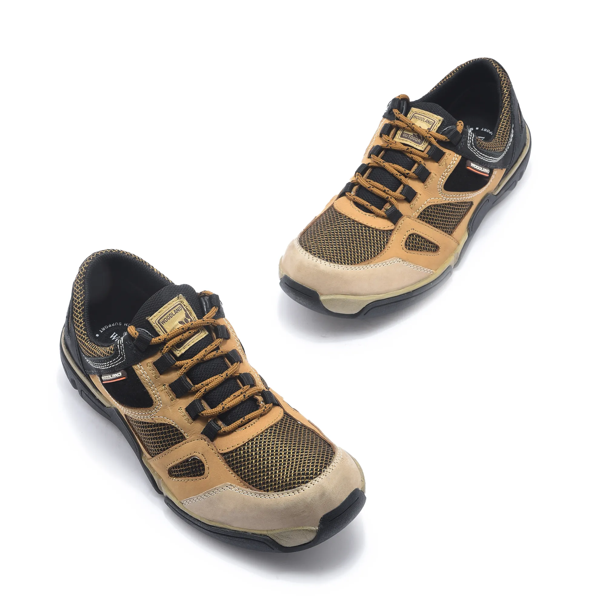 Woodland Explorer Camel Men’s Casual Lace-up Shoes - Thumbnail 2