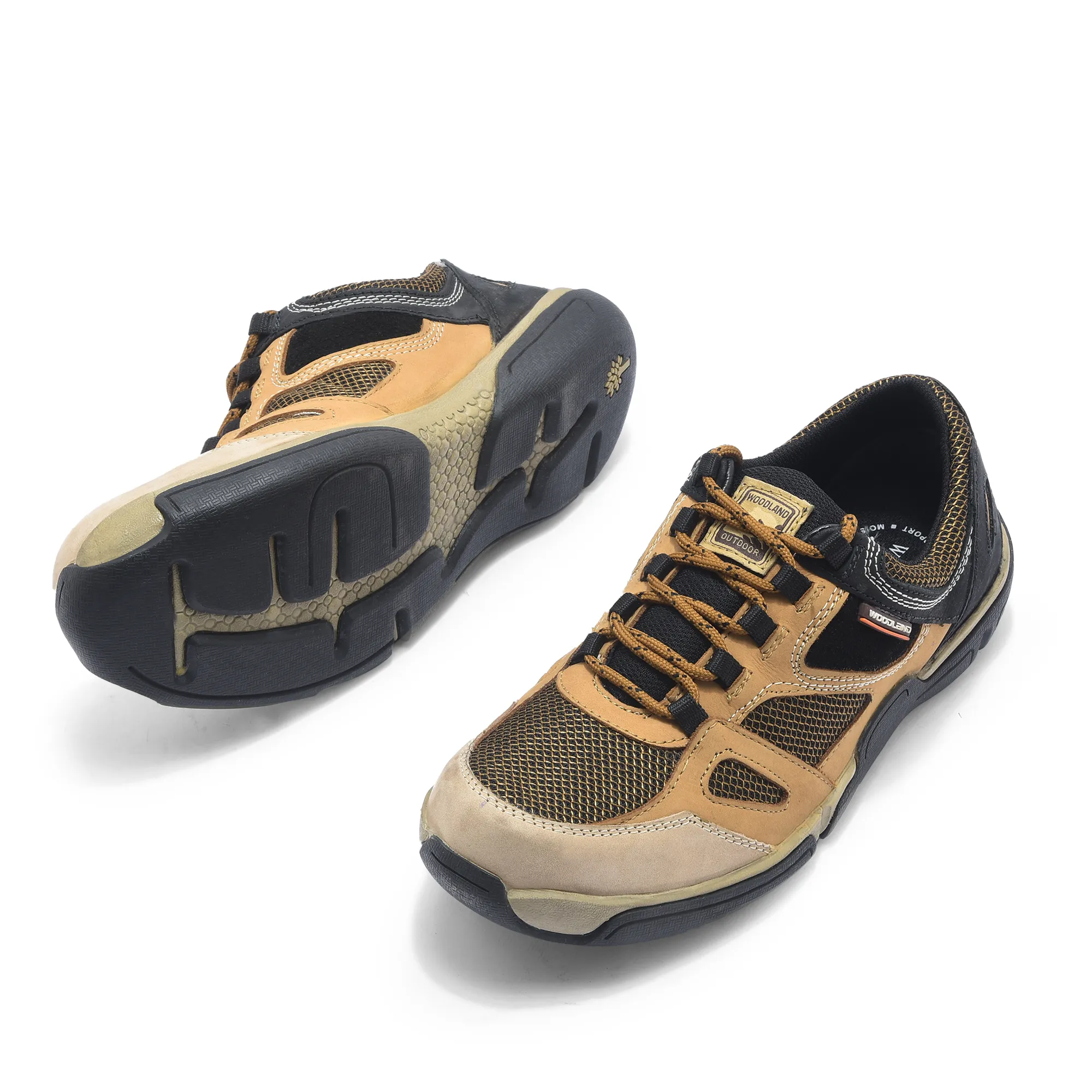 Woodland Explorer Camel Men’s Casual Lace-up Shoes - Thumbnail 5
