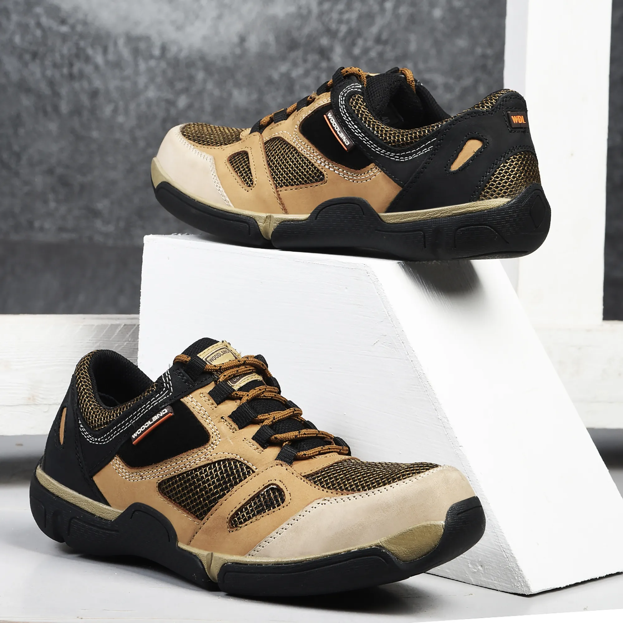 Woodland Explorer Camel Men’s Casual Lace-up Shoes - Thumbnail 9