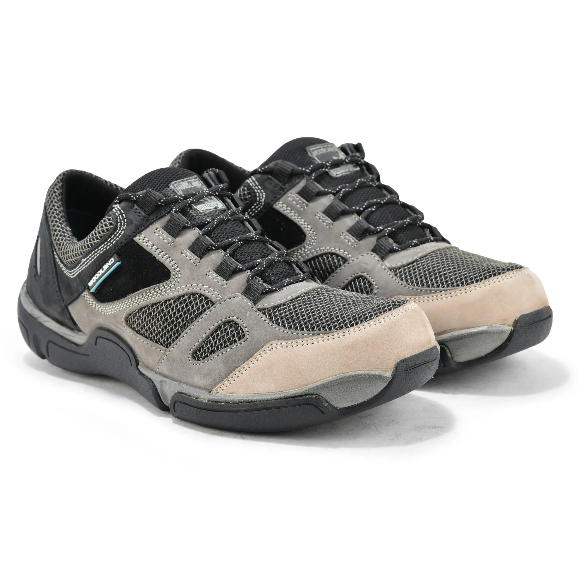 Woodland Explorer Dark Grey Men’s Casual Lace-up Shoes - Thumbnail 7