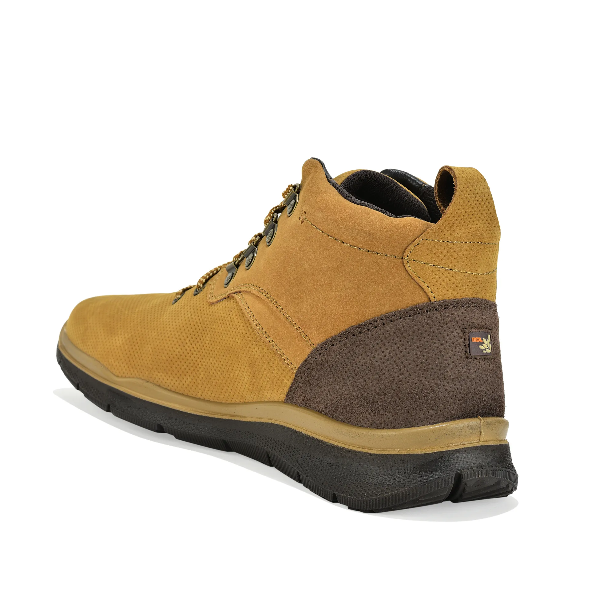 Woodland Camel Terrain-Ready Nubuk Lace Boots - Thumbnail 6