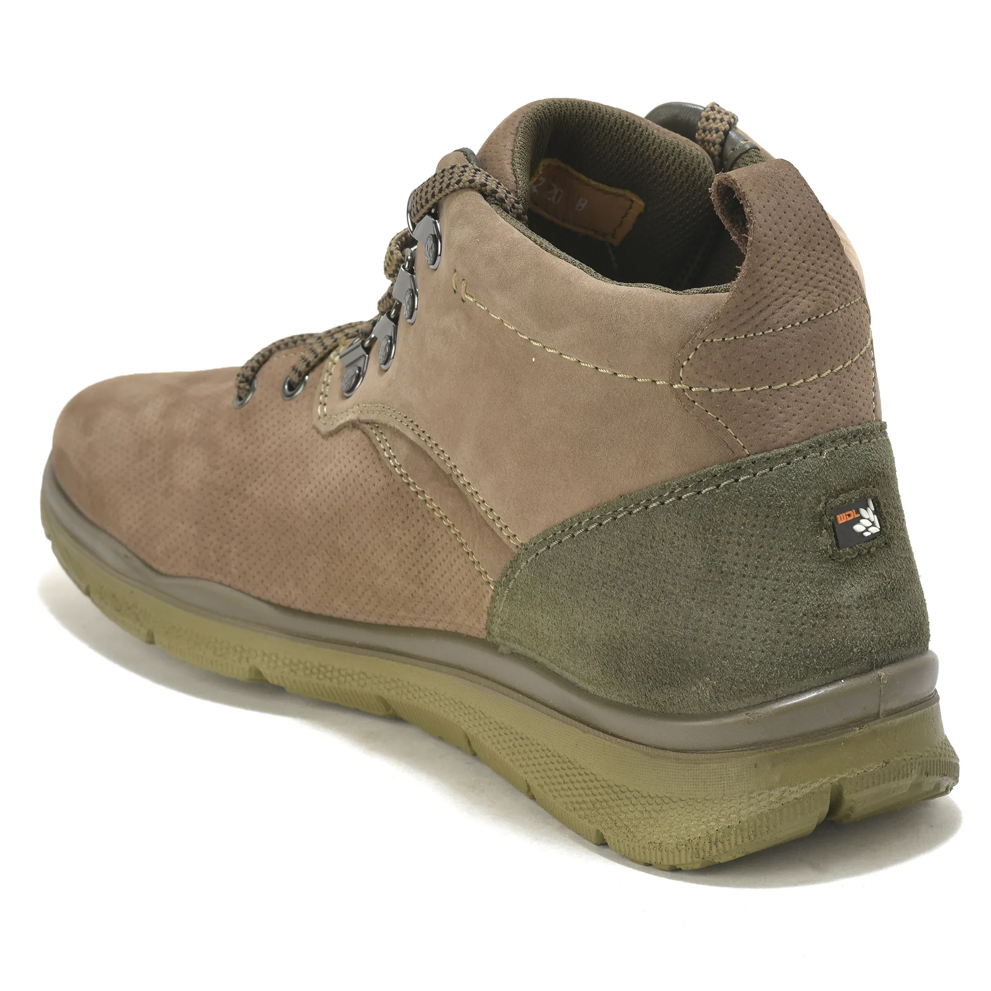 Woodland Dubai Khaki Terrain-Ready Nubuk Lace Boots - Thumbnail 7