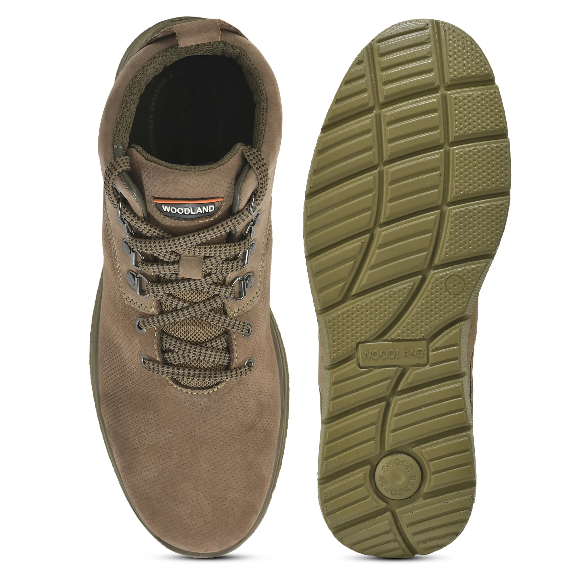 Woodland Dubai Khaki Terrain-Ready Nubuk Lace Boots - Thumbnail 9