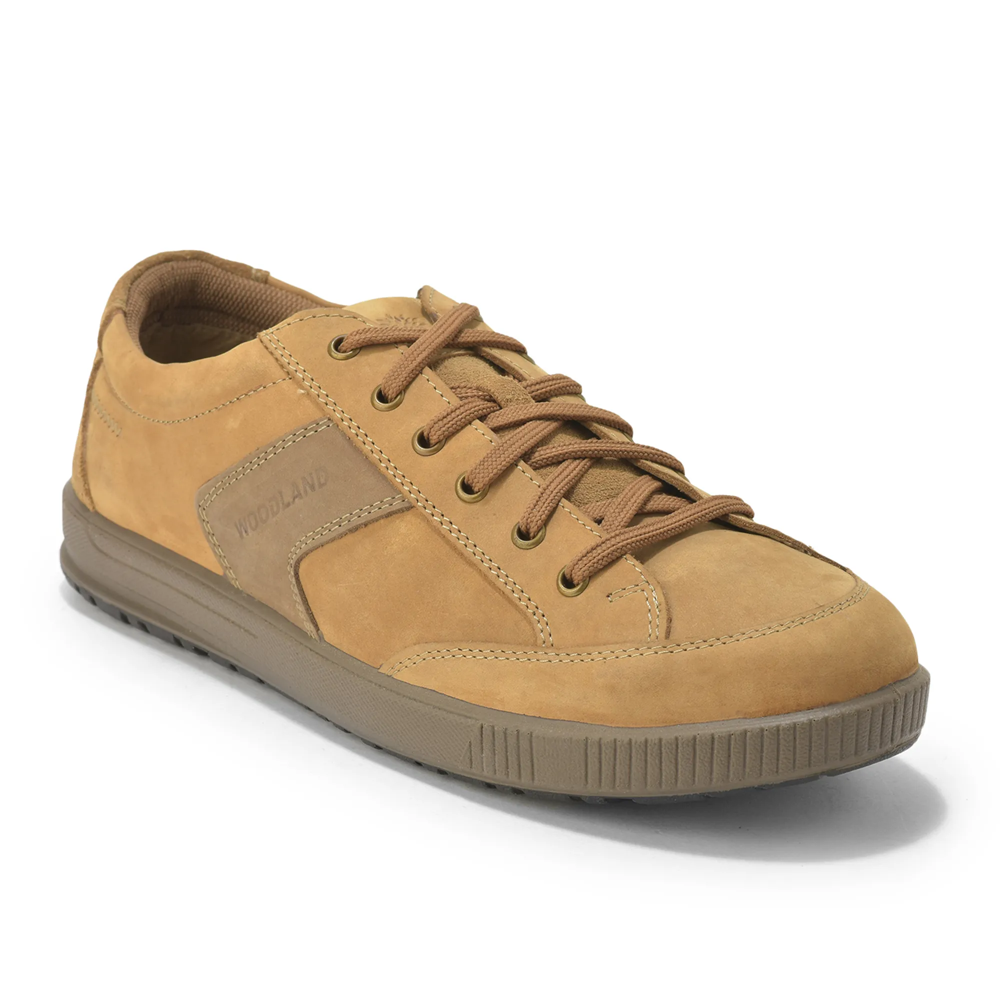 Woodland Camel Casual Lace Shoes - Thumbnail 3