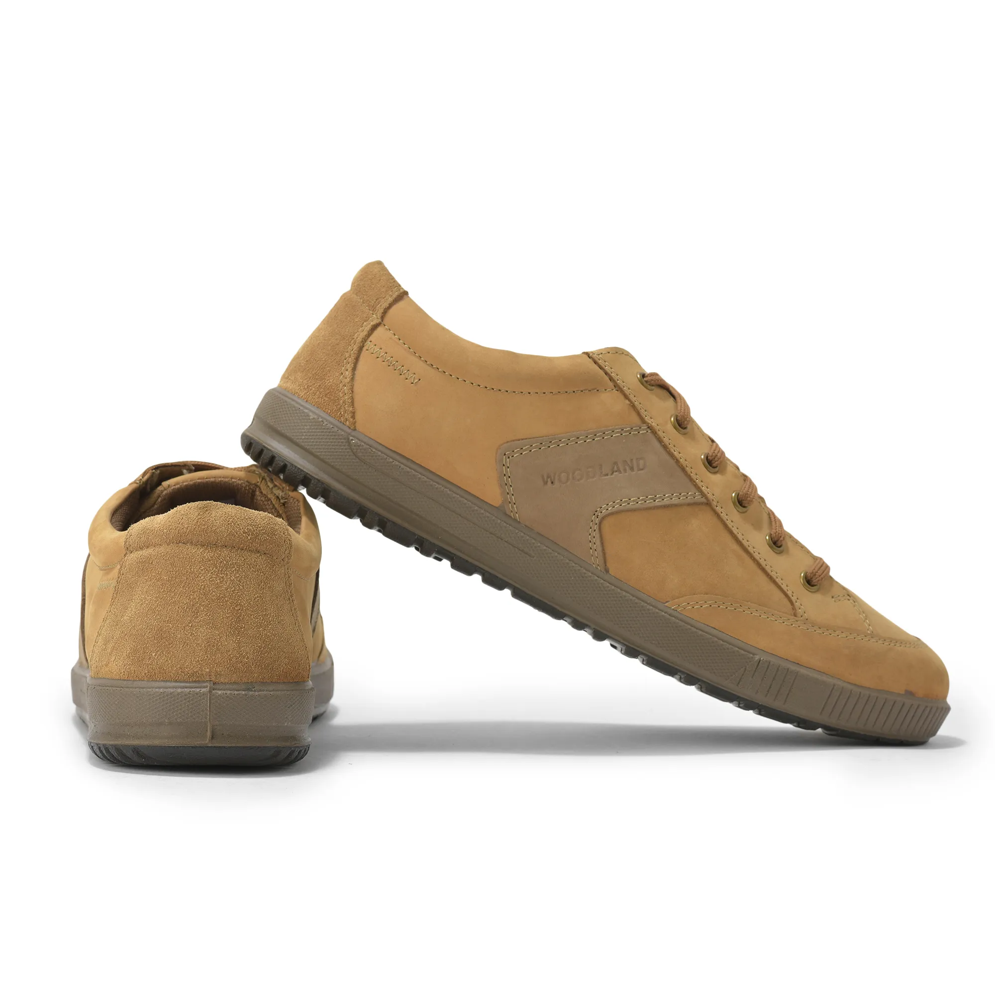 Woodland Camel Casual Lace Shoes - Thumbnail 10