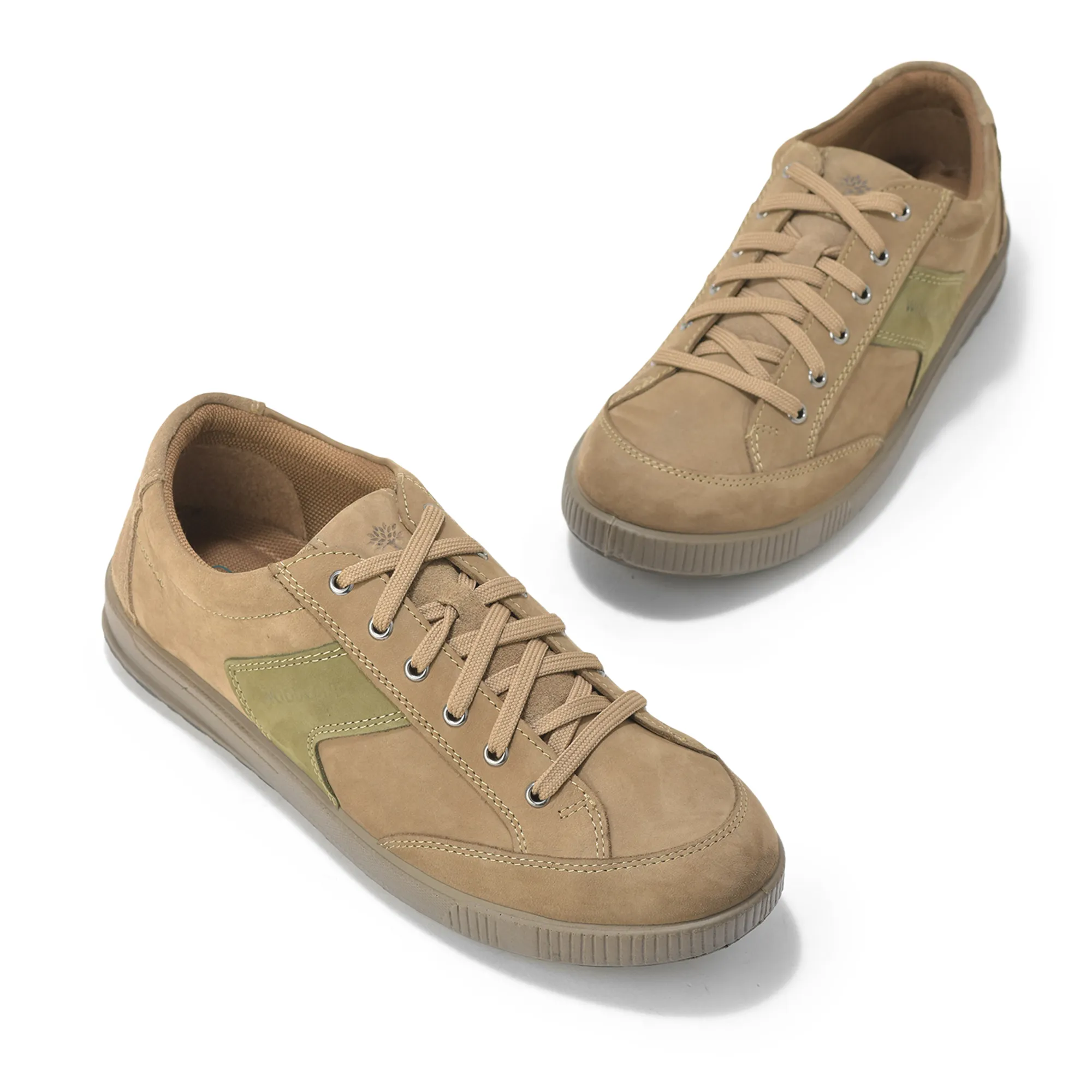 Woodland Dark Khaki Casual Lace Shoes - Thumbnail 4