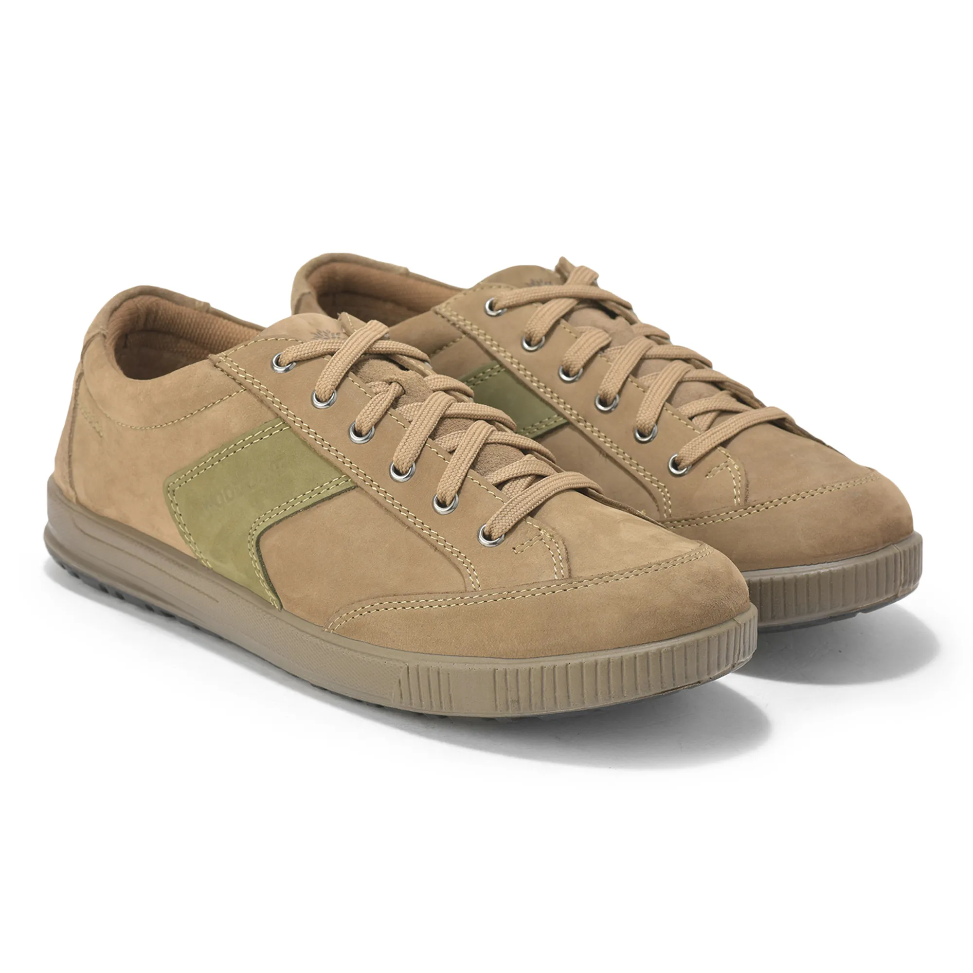 Woodland Dark Khaki Casual Lace Shoes - Thumbnail 8