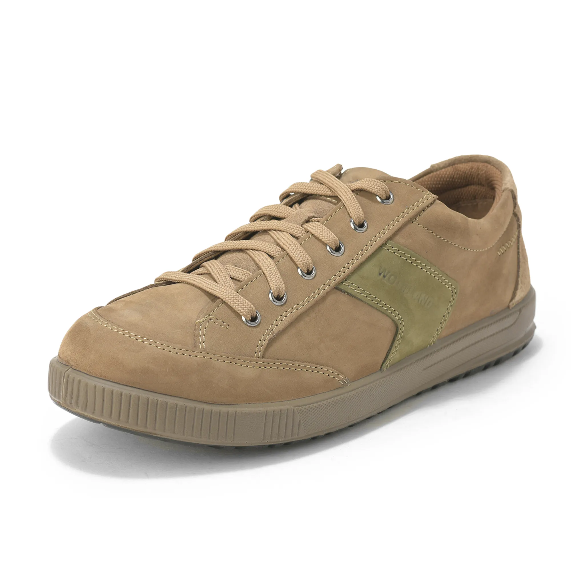 Woodland Dark Khaki Casual Lace Shoes - Thumbnail 11