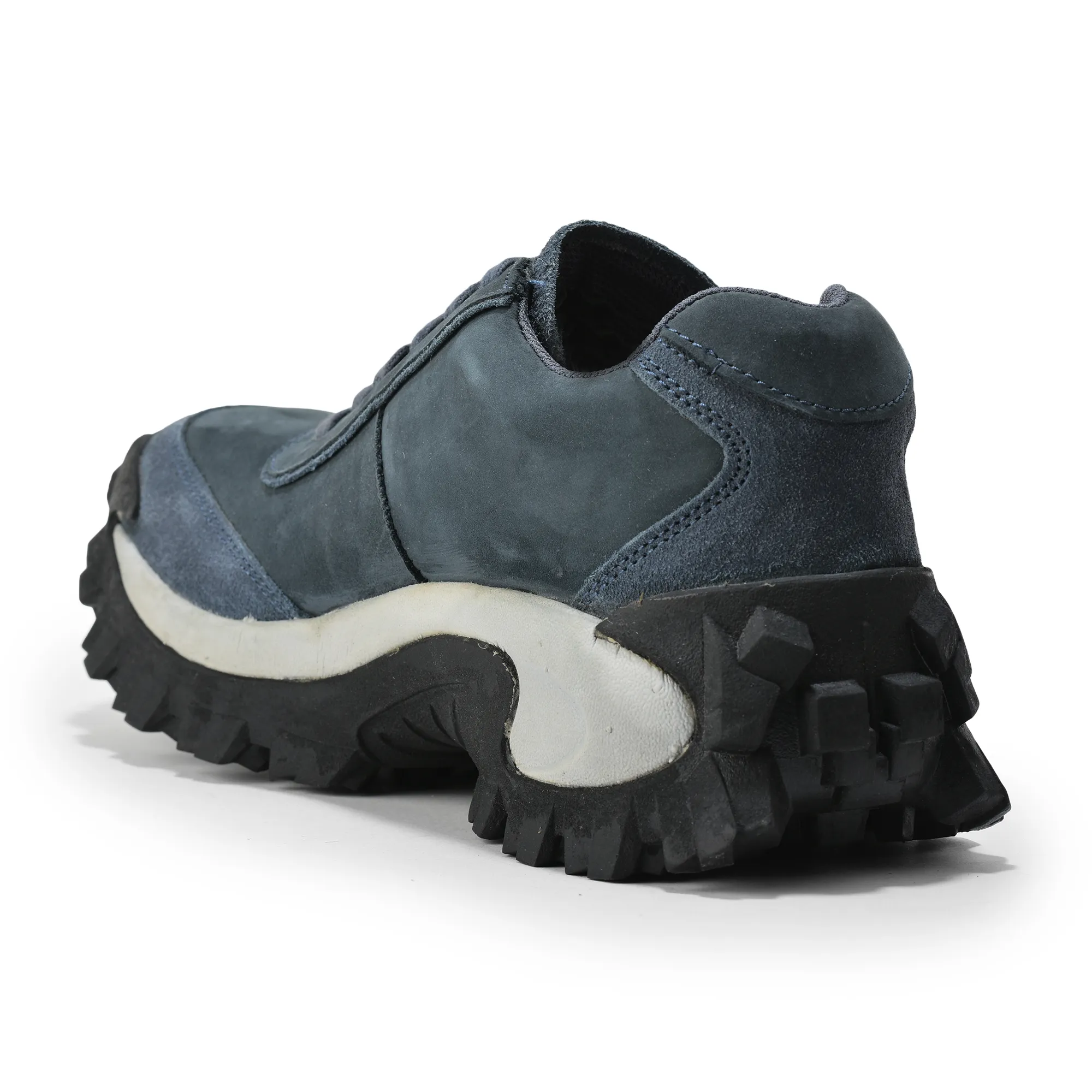 Woodland Navy Men Casual Lace Shoes - Thumbnail 5