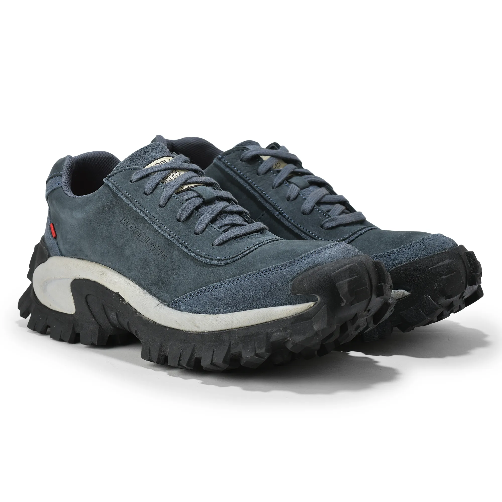 Woodland Navy Men Casual Lace Shoes - Thumbnail 6