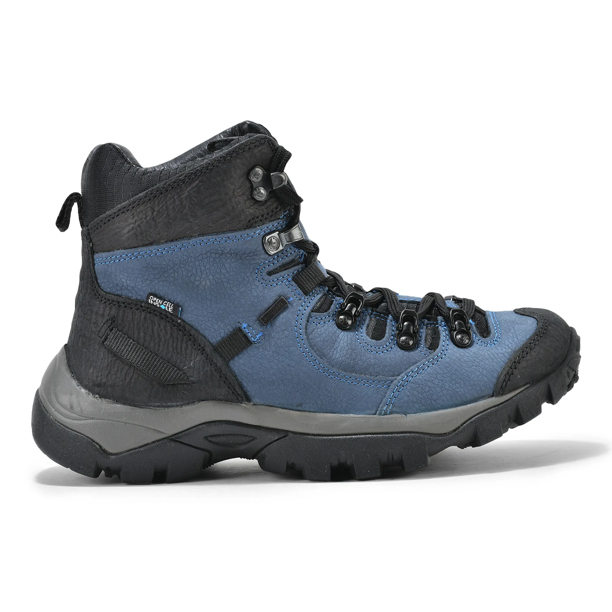Woodland Droyal Blue trekking casual shoes - Thumbnail 2