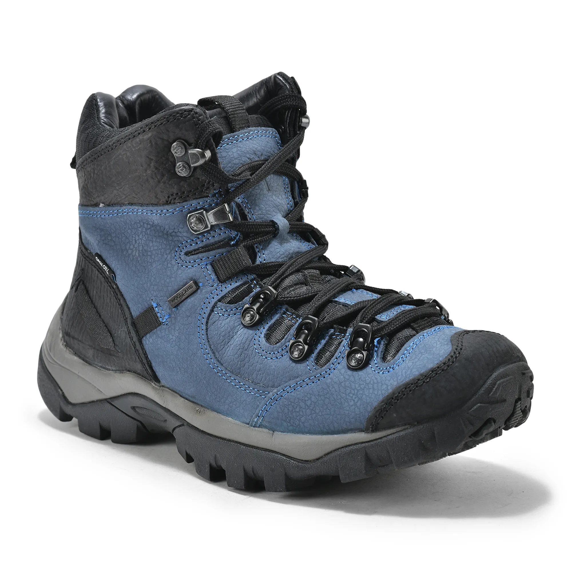 Woodland Droyal Blue trekking casual shoes - Thumbnail 11