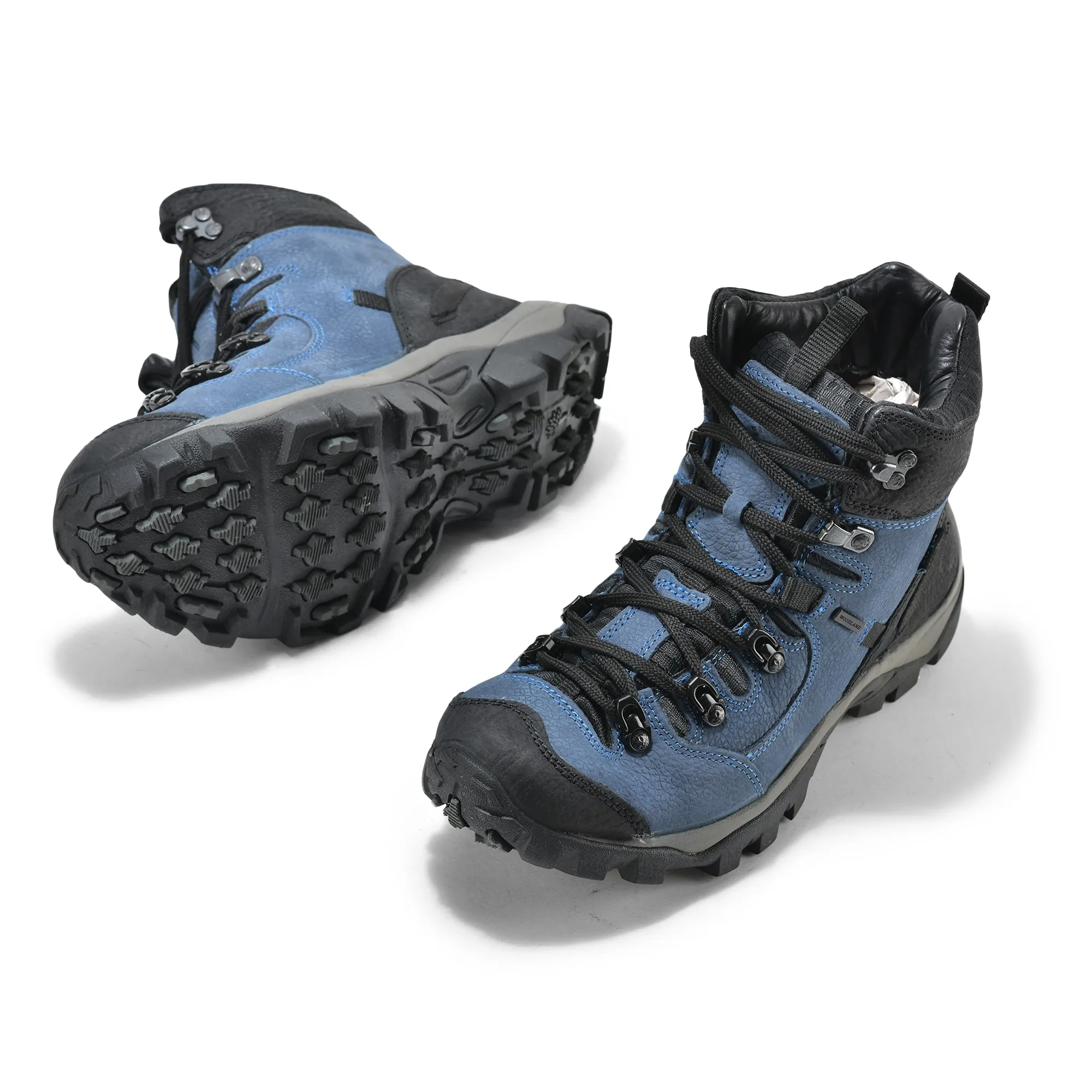 Woodland Droyal Blue trekking casual shoes - Thumbnail 7