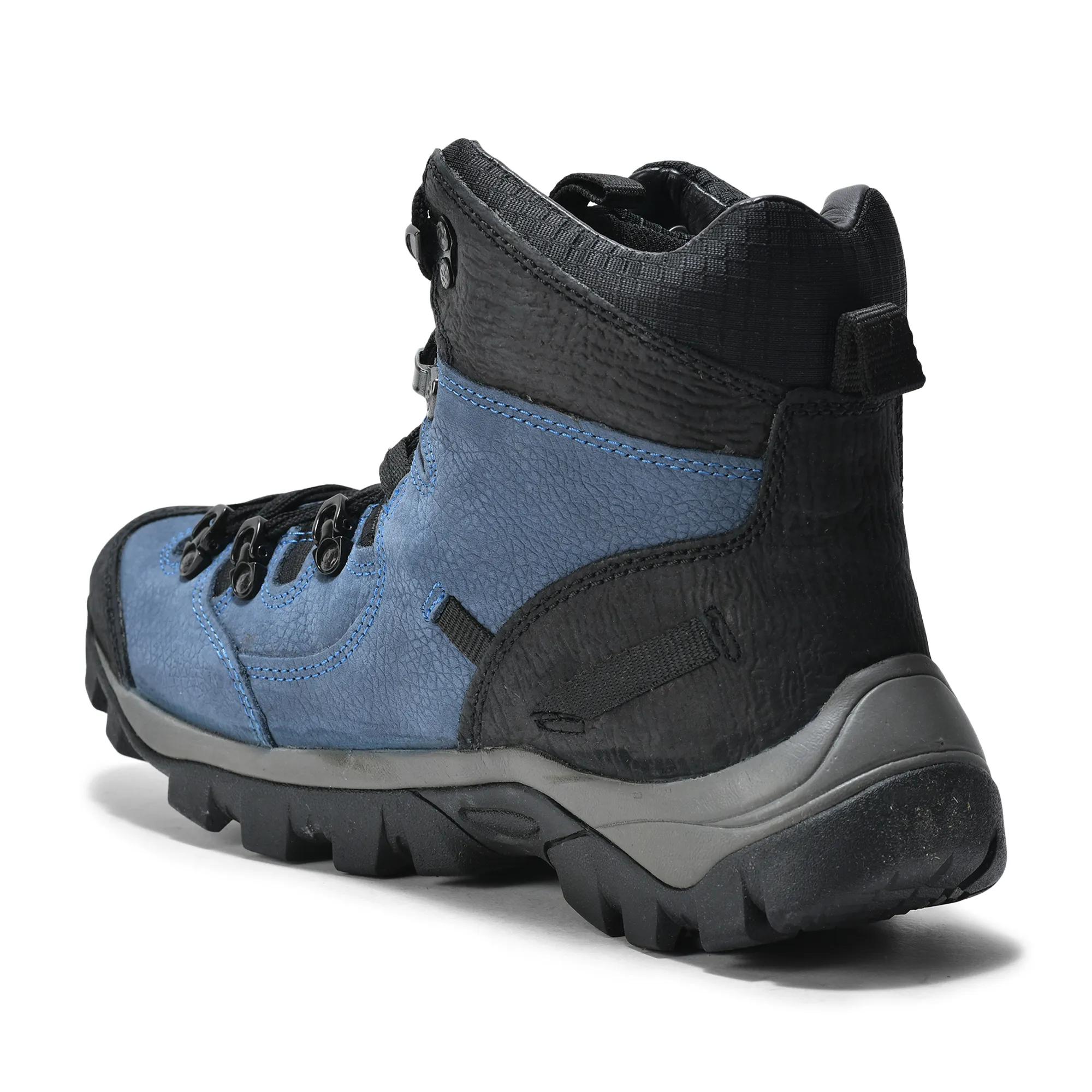 Woodland Droyal Blue trekking casual shoes - Thumbnail 8