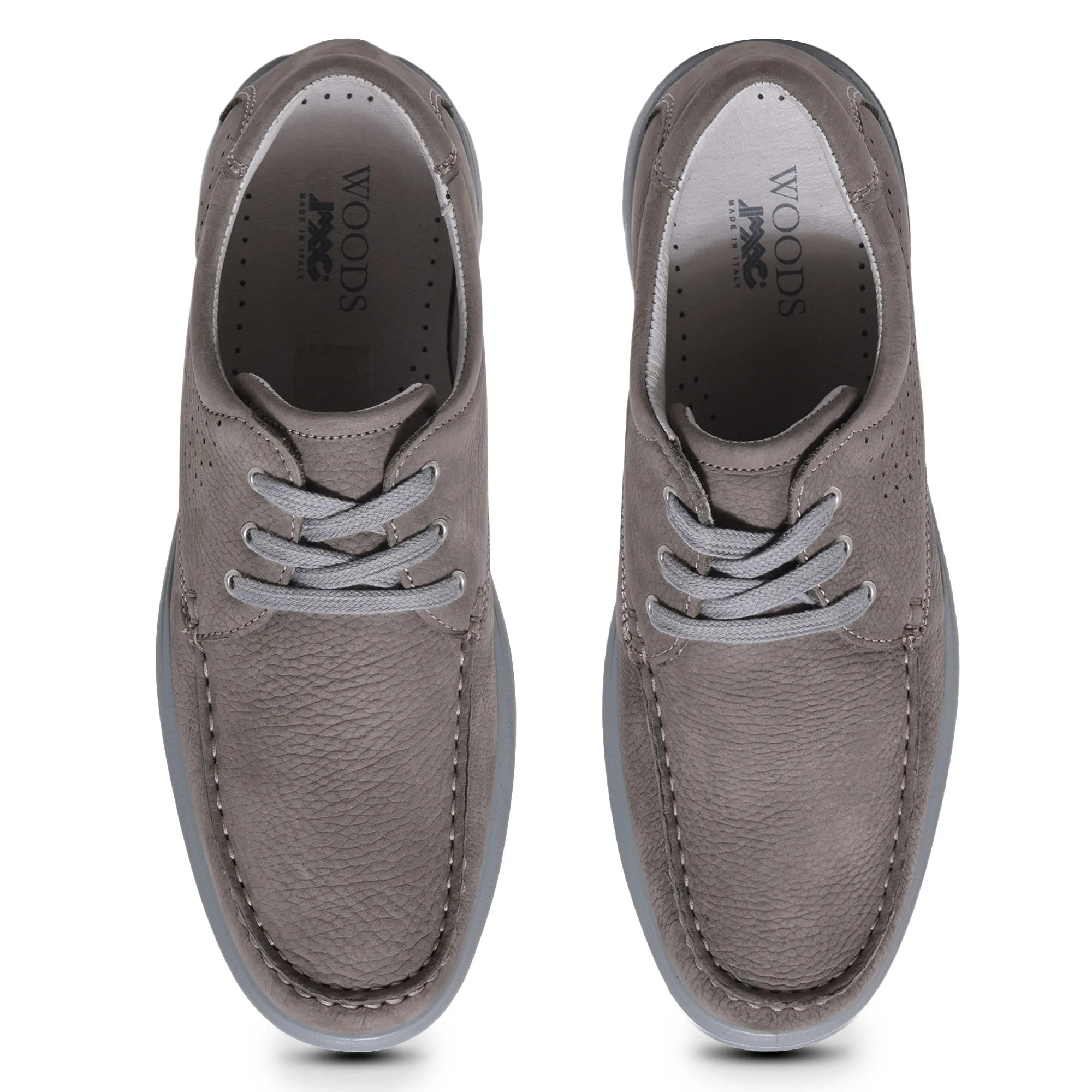 Grey casual shoe for men - Thumbnail 3