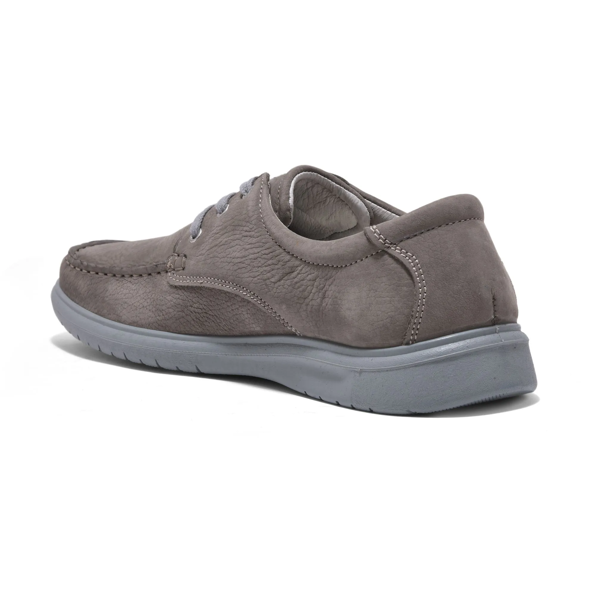 Grey casual shoe for men - Thumbnail 5