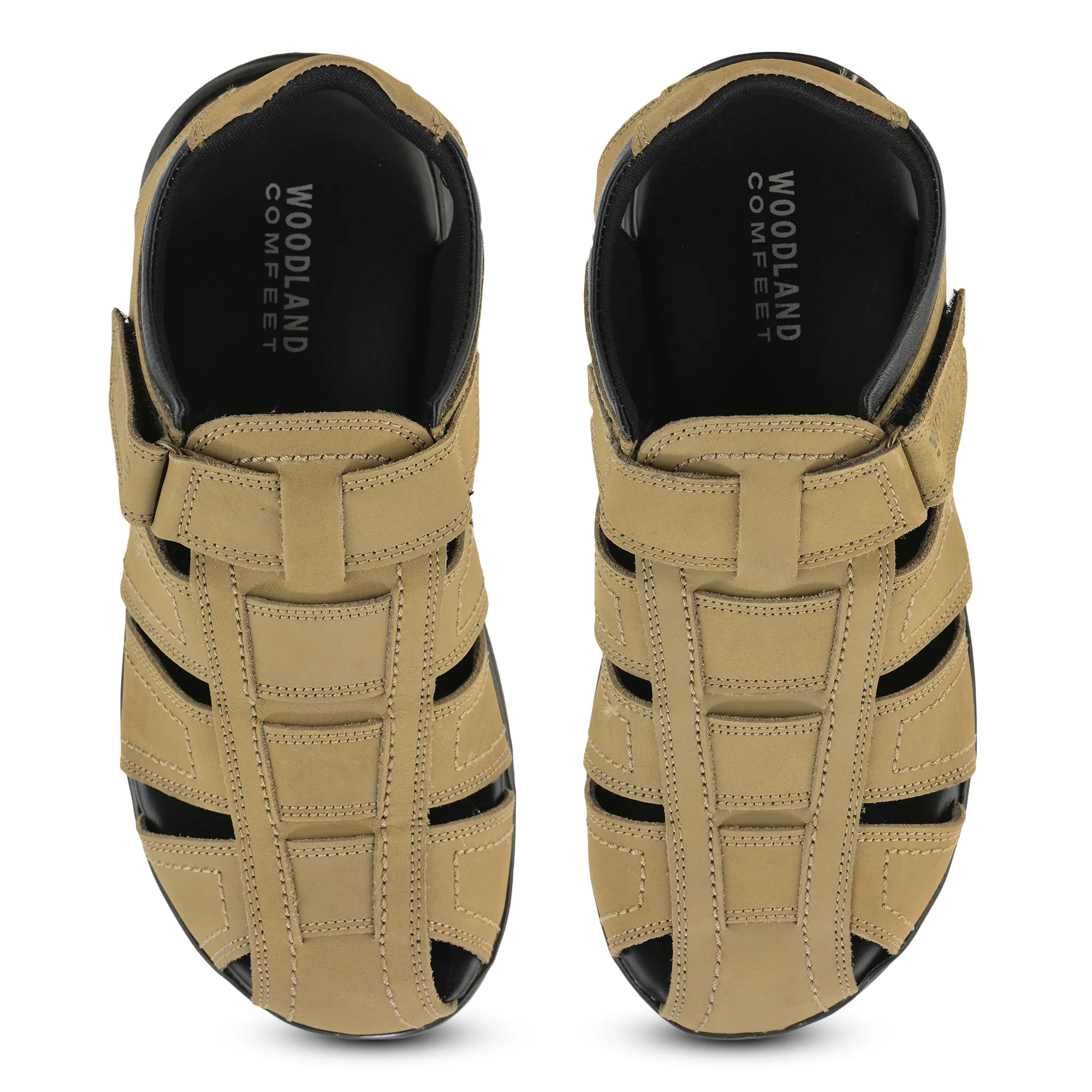 Woodland Khaki Nubuk Terrain Comfort Sandals - Thumbnail 5