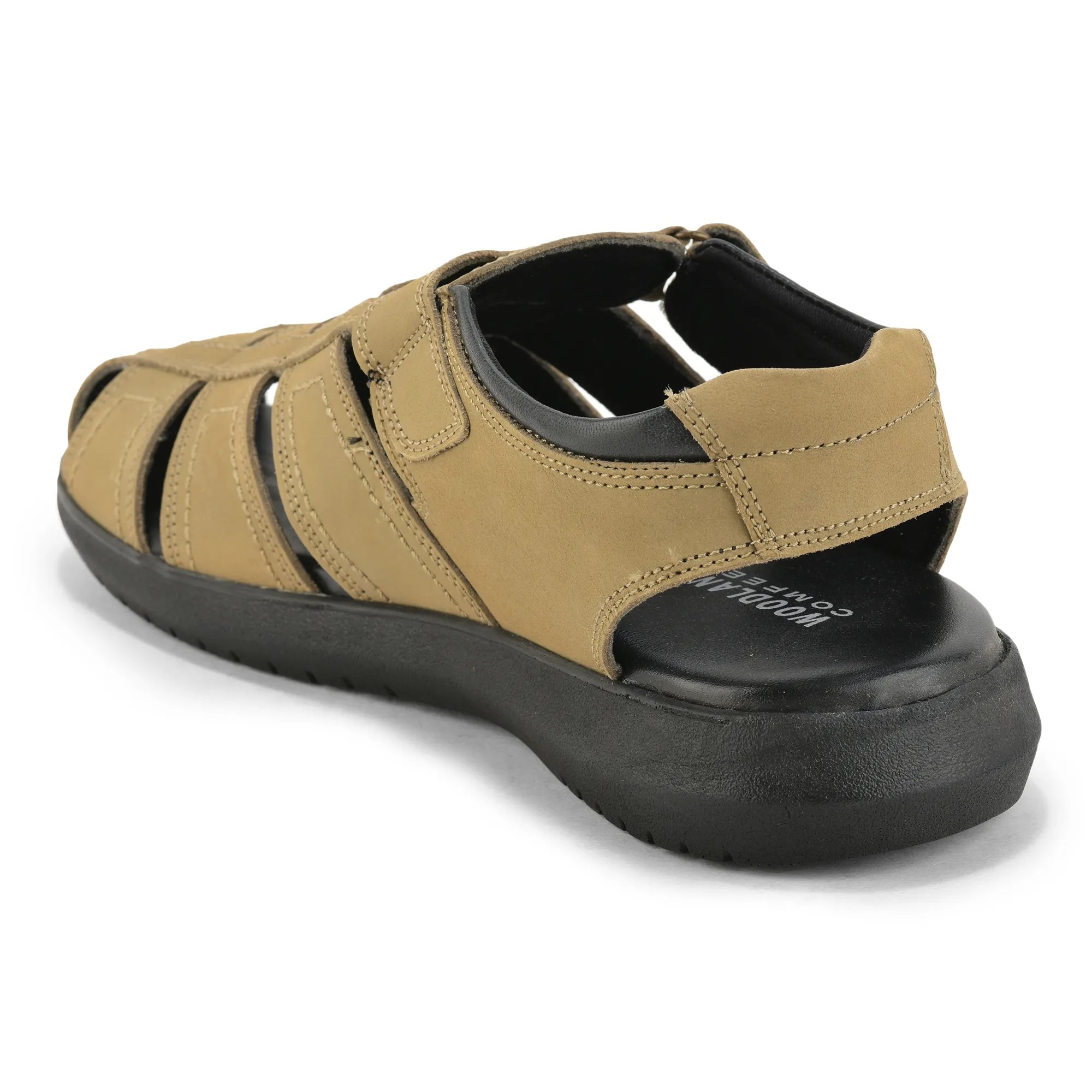 Woodland Khaki Nubuk Terrain Comfort Sandals - Thumbnail 7