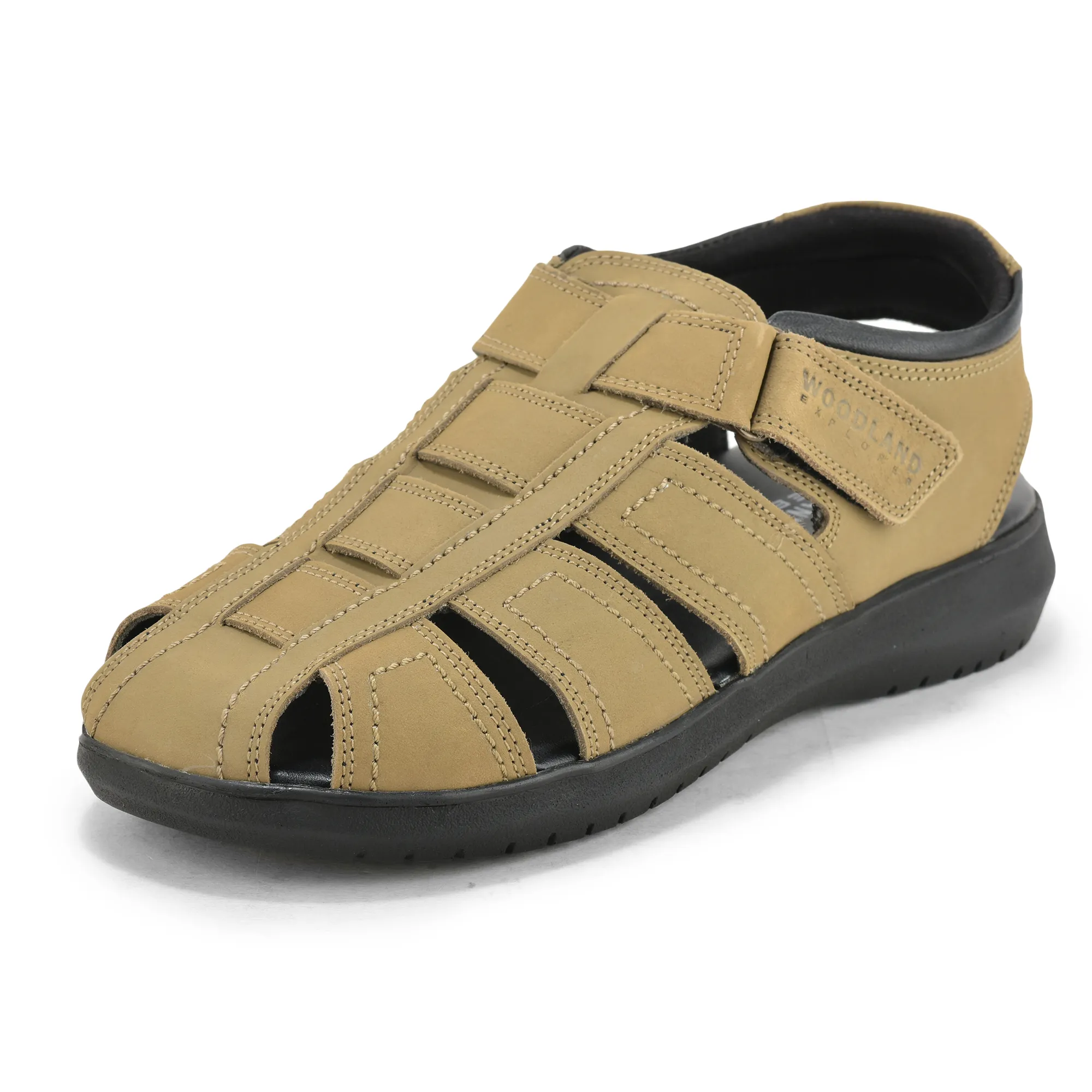 Woodland Khaki Nubuk Terrain Comfort Sandals - Thumbnail 11