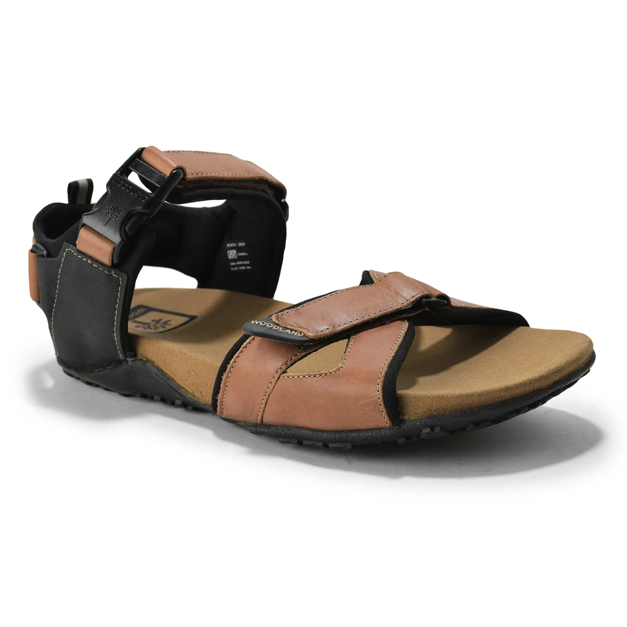 Woodland Tan Clip-lock Sandal - Thumbnail 3