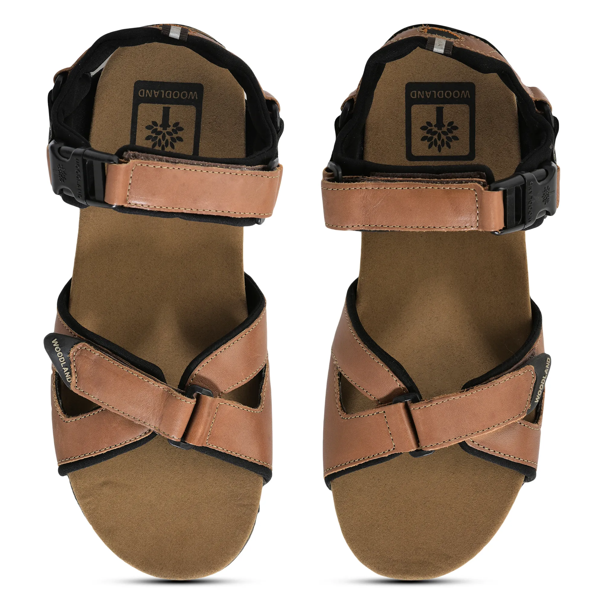 Woodland Tan Clip-lock Sandal - Thumbnail 5