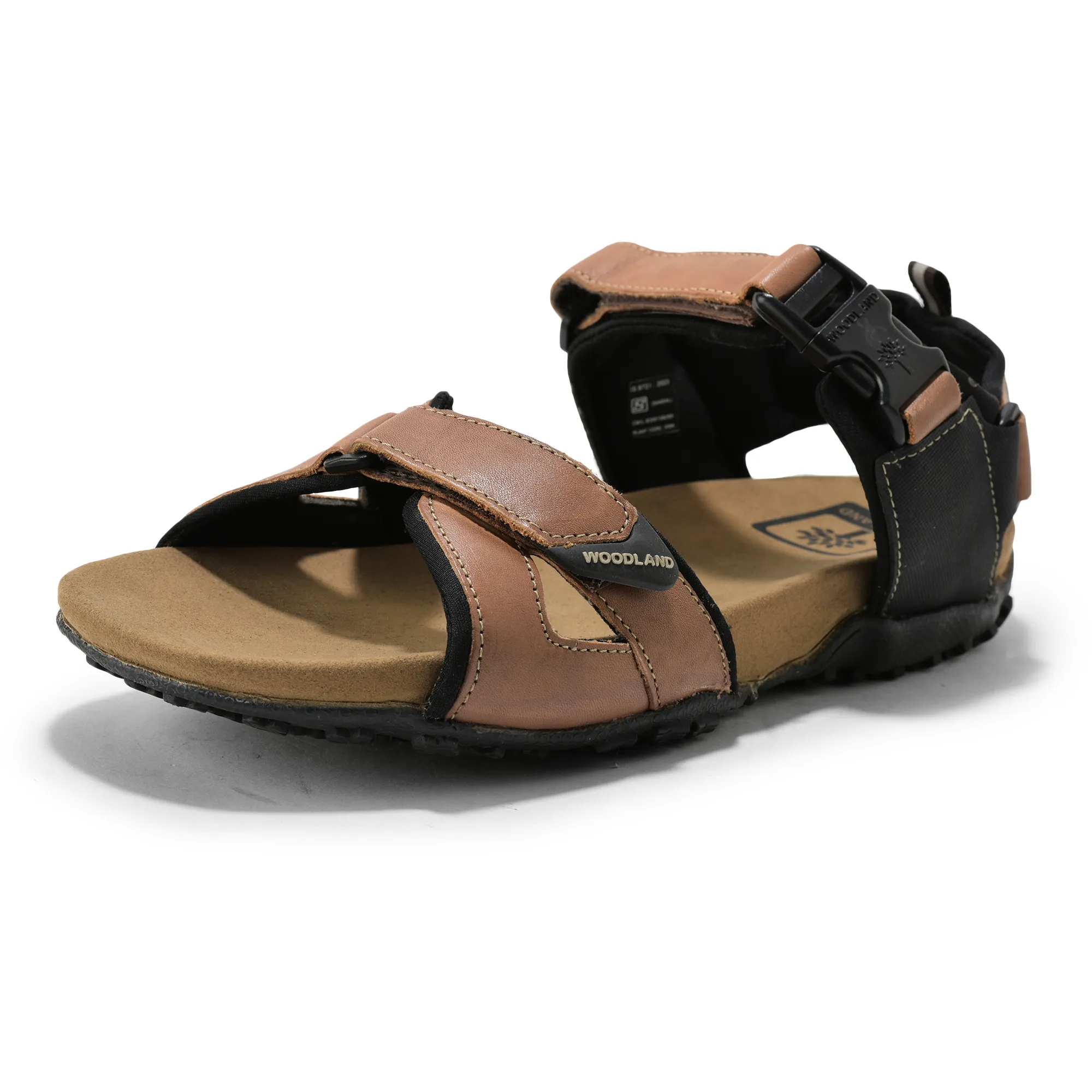 Woodland Tan Clip-lock Sandal - Thumbnail 11