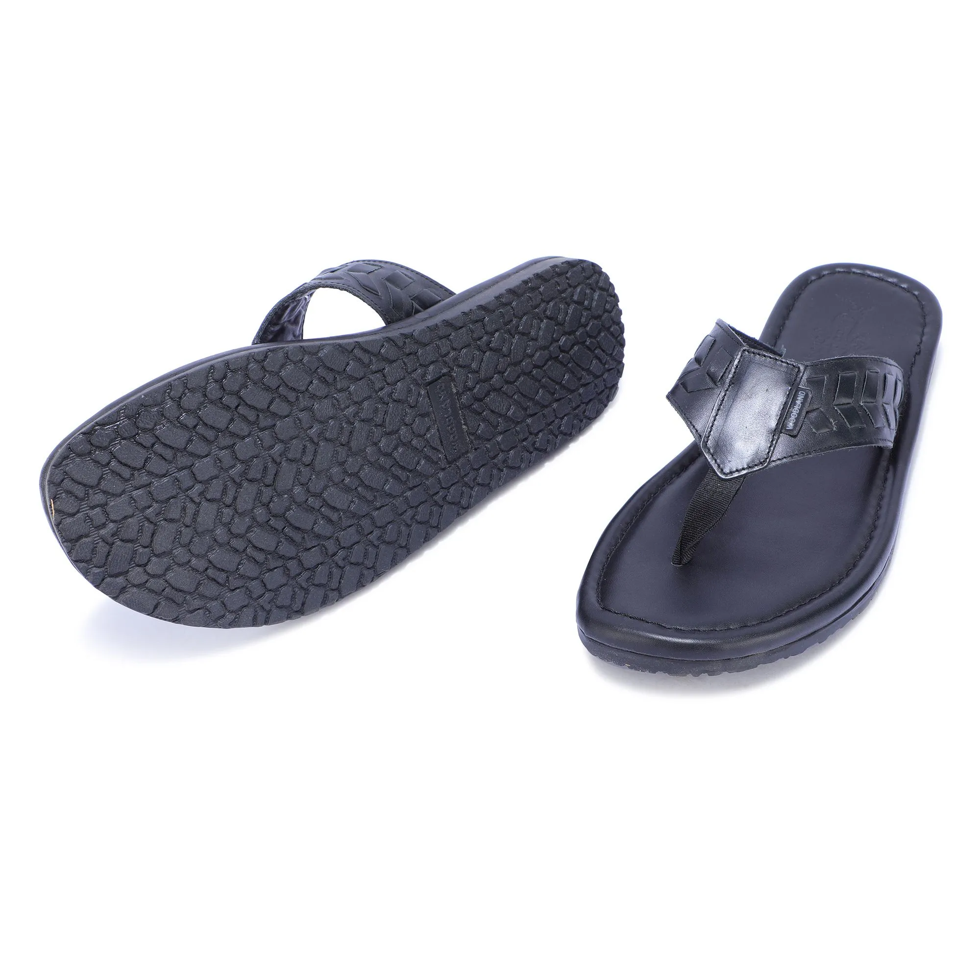 Woodland Black casual slippers - Thumbnail 4