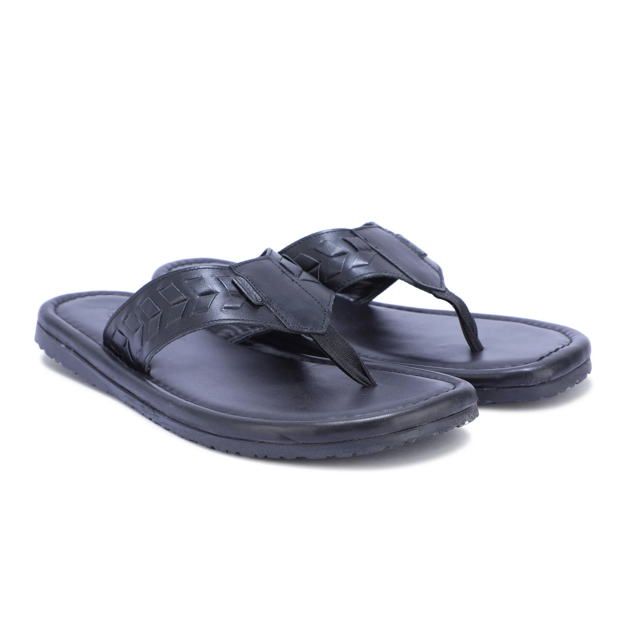 Woodland Black casual slippers - Thumbnail 6