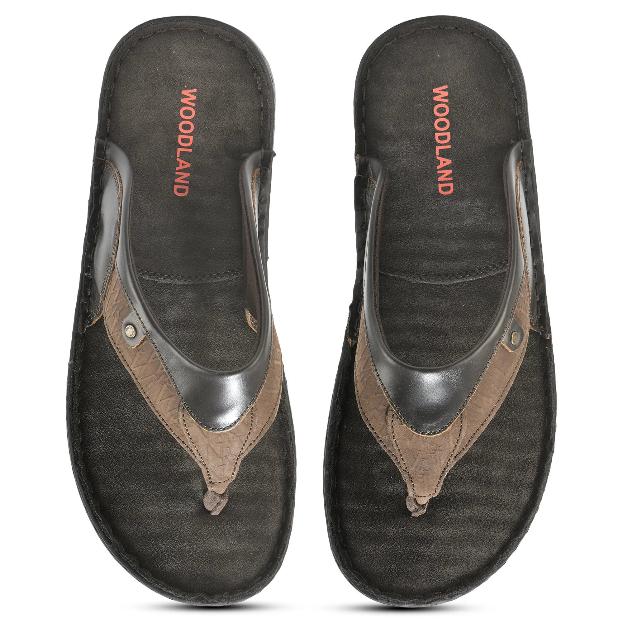 Dbrown Slipper for Men - Thumbnail 4