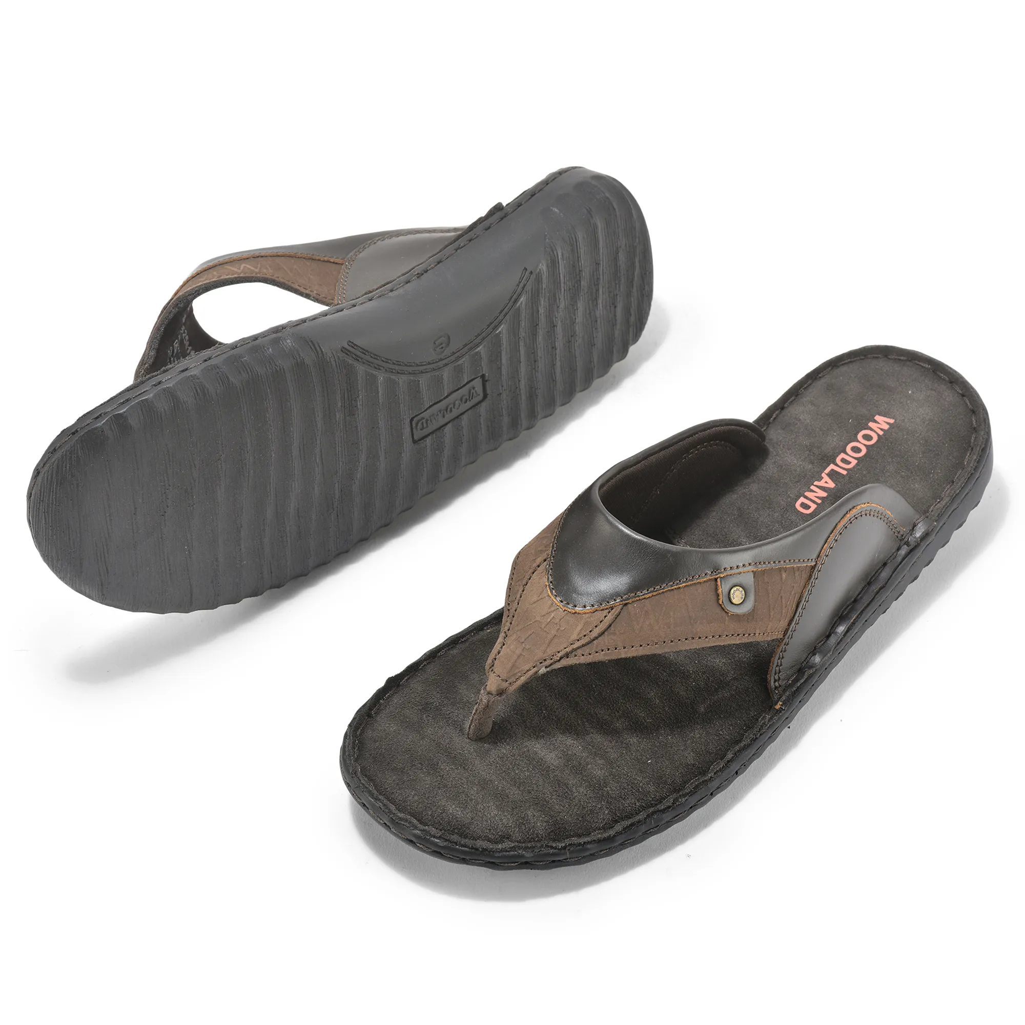 Dbrown Slipper for Men - Thumbnail 5