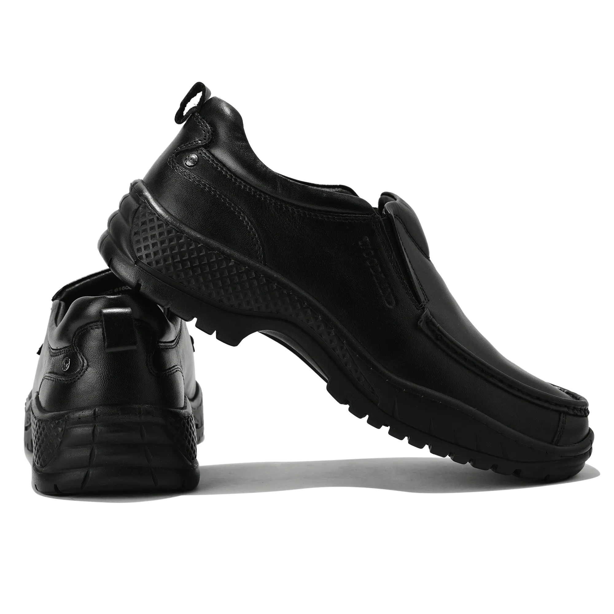 Black Casual Shoes For Men - Thumbnail 10
