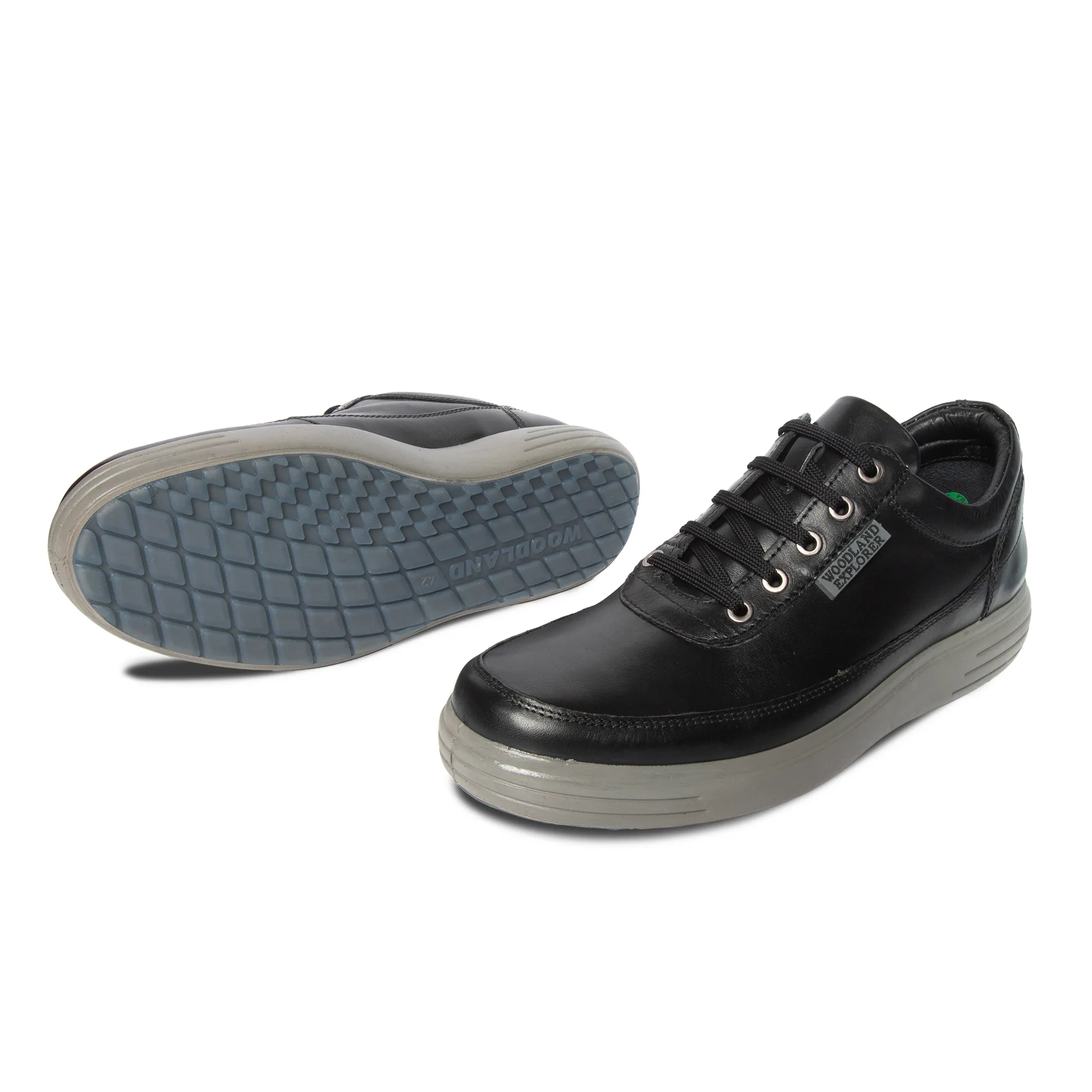 Black Casual Shoe For Men - Thumbnail 6