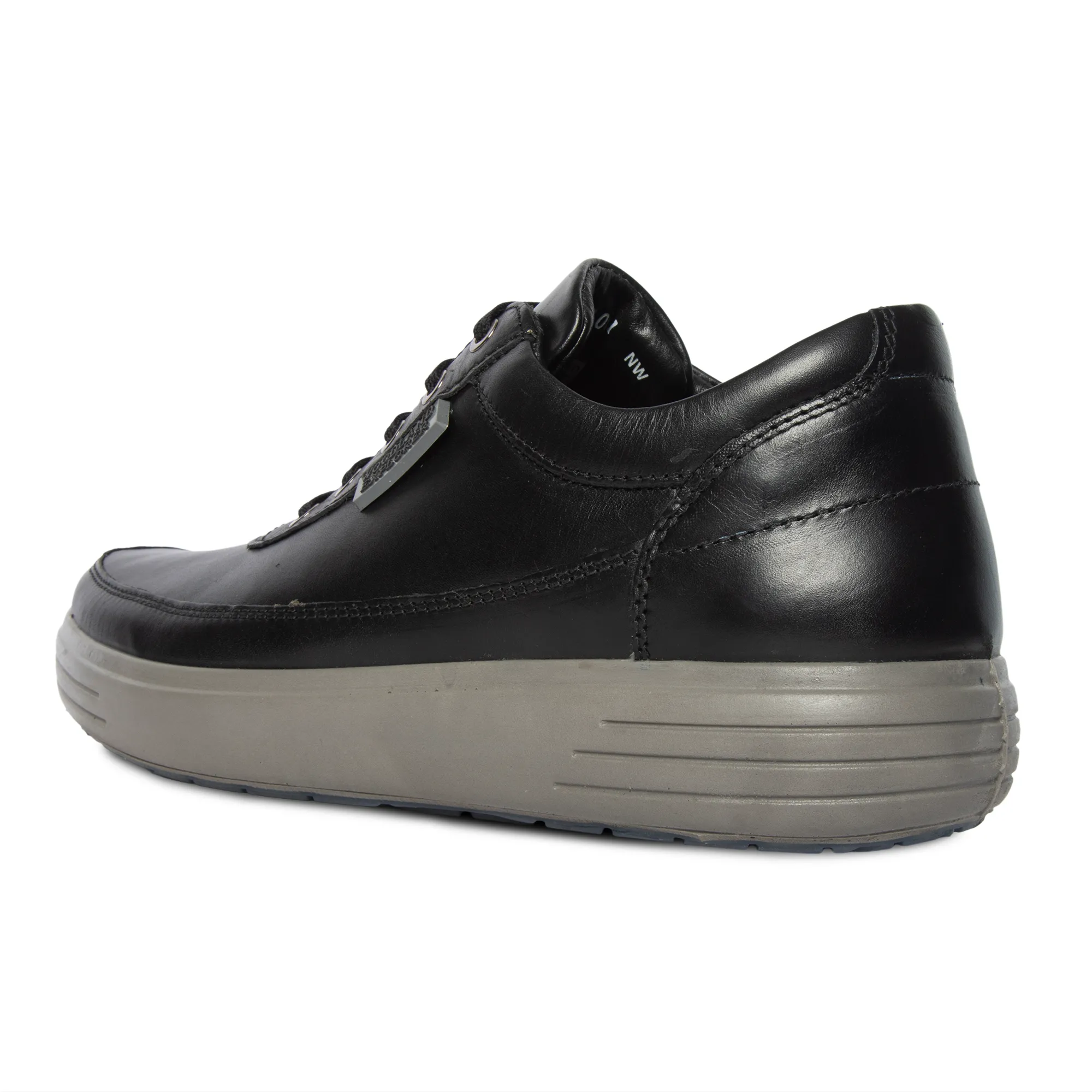 Black Casual Shoe For Men - Thumbnail 7