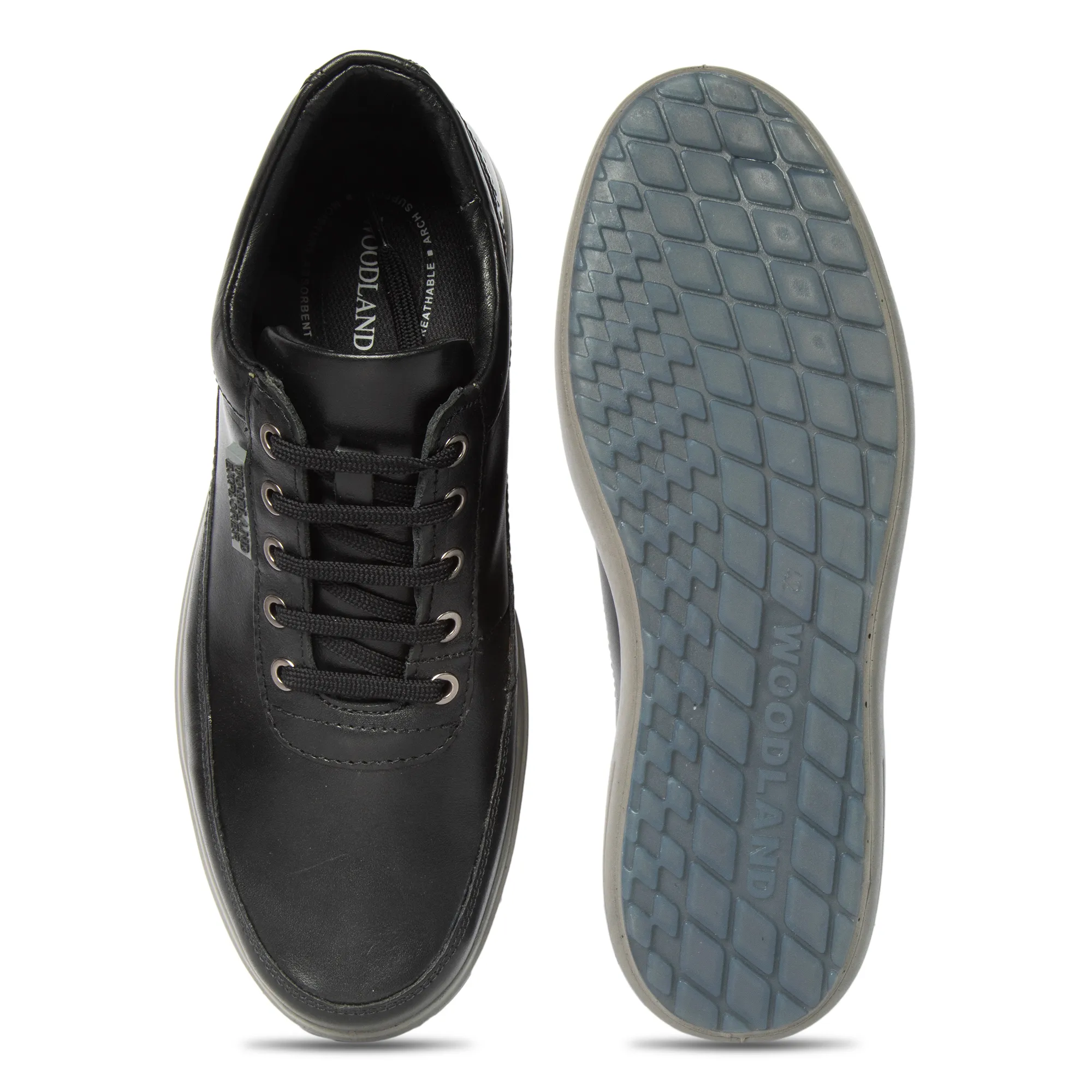 Black Casual Shoe For Men - Thumbnail 8